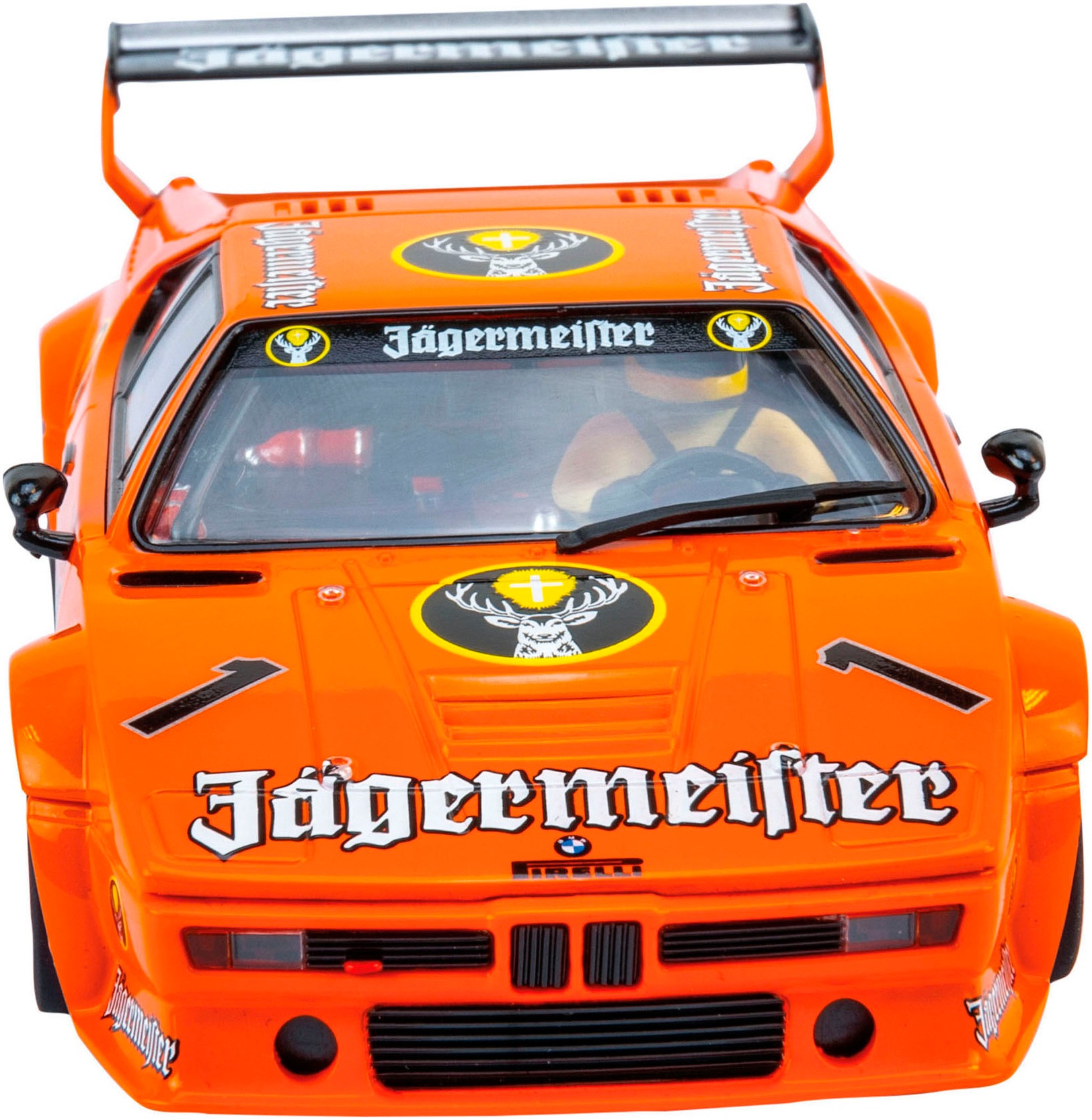 Carrera® Rennbahn-Auto »BMW M1 Procar "Jägermeister Racing Team, No.1"«, Maßstab 1:24; mit Lichteffekt