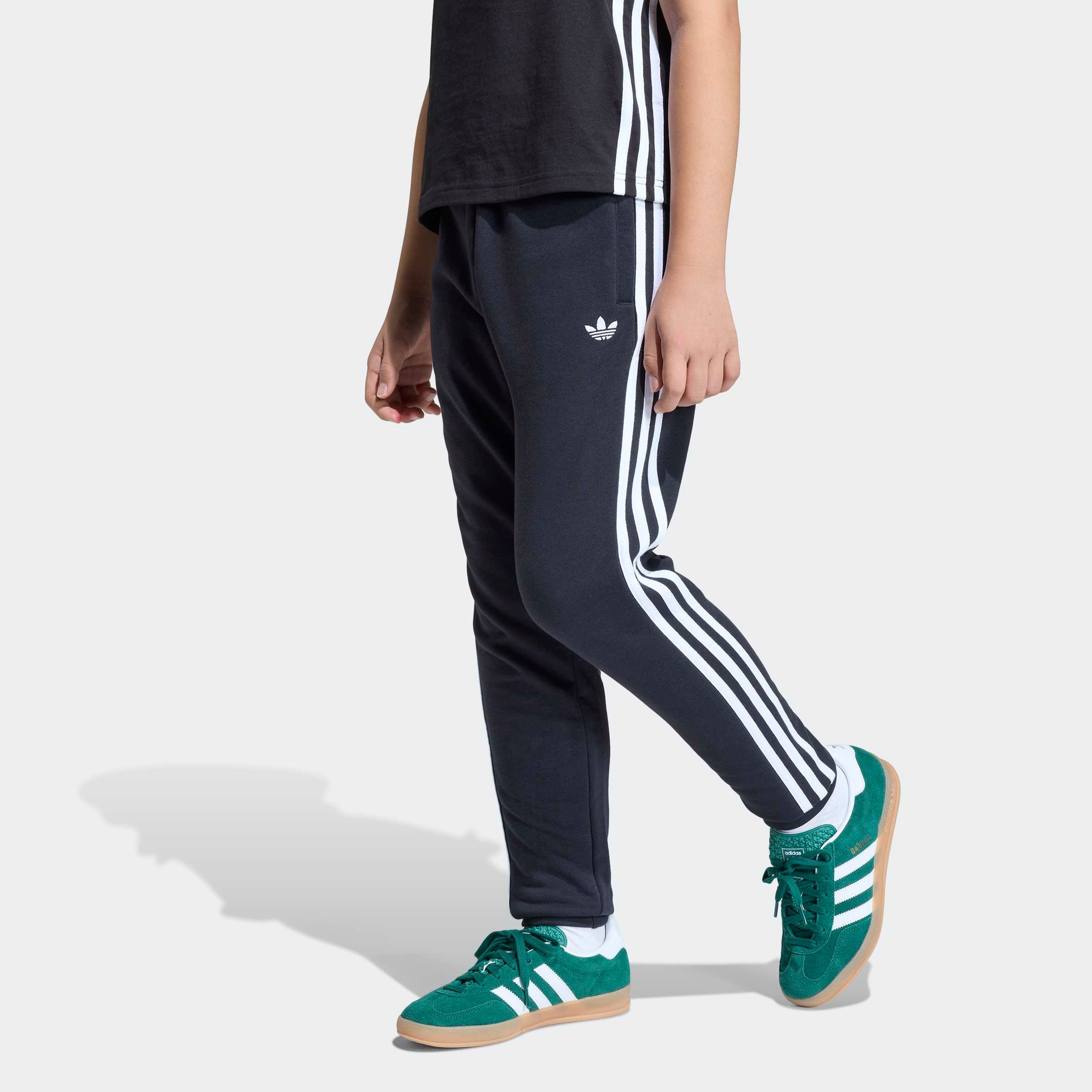 adidas Originals Sporthose "3S PANTS" für Kinder, mit Gummizug, aus Baumwolle und Polyester