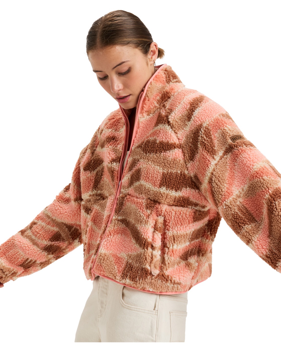Roxy Fleecejacke »Blurry Cloud«