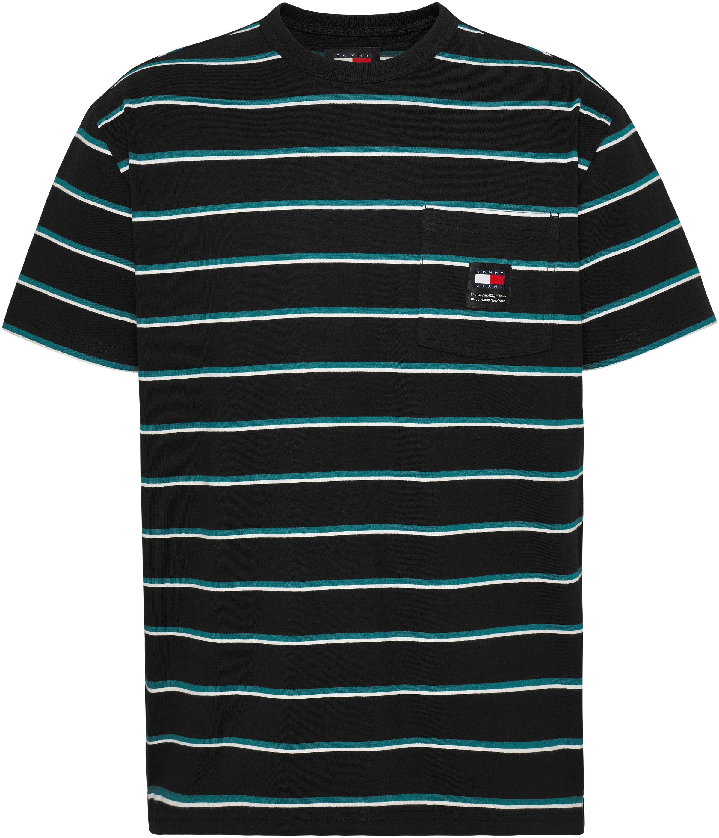 Tommy Jeans T-Shirt »TJM REG EASY STRIPE TEE«, gestreift