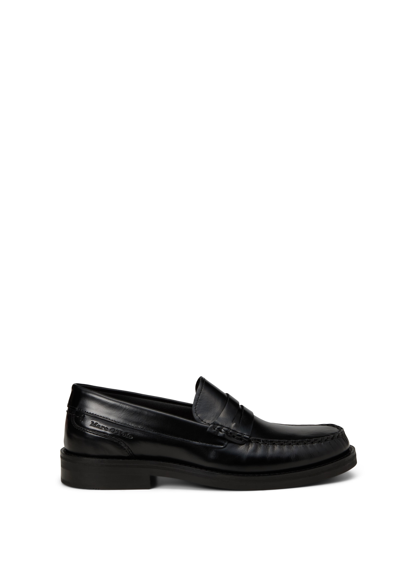 Marc O'Polo Loafer »aus poliertem Rindleder«