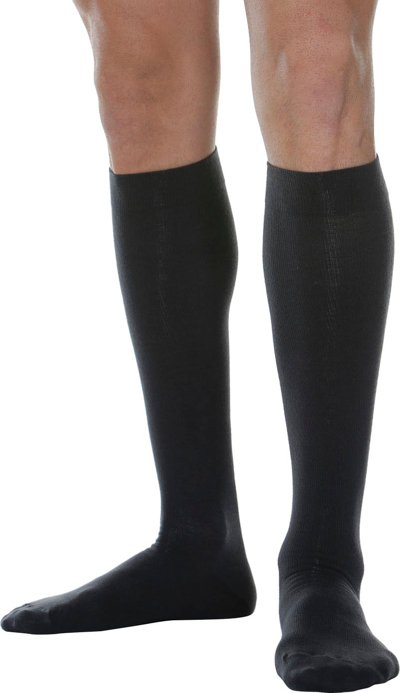 RELAXSAN Stützkniestrümpfe "RelaxSan "Elastic Cotton", Kl. II, 22-27 mmHg, anatomisch geformt" 1 Stk. tlg. Kompr.klasse II, maximaler Komfort, optimale Passform