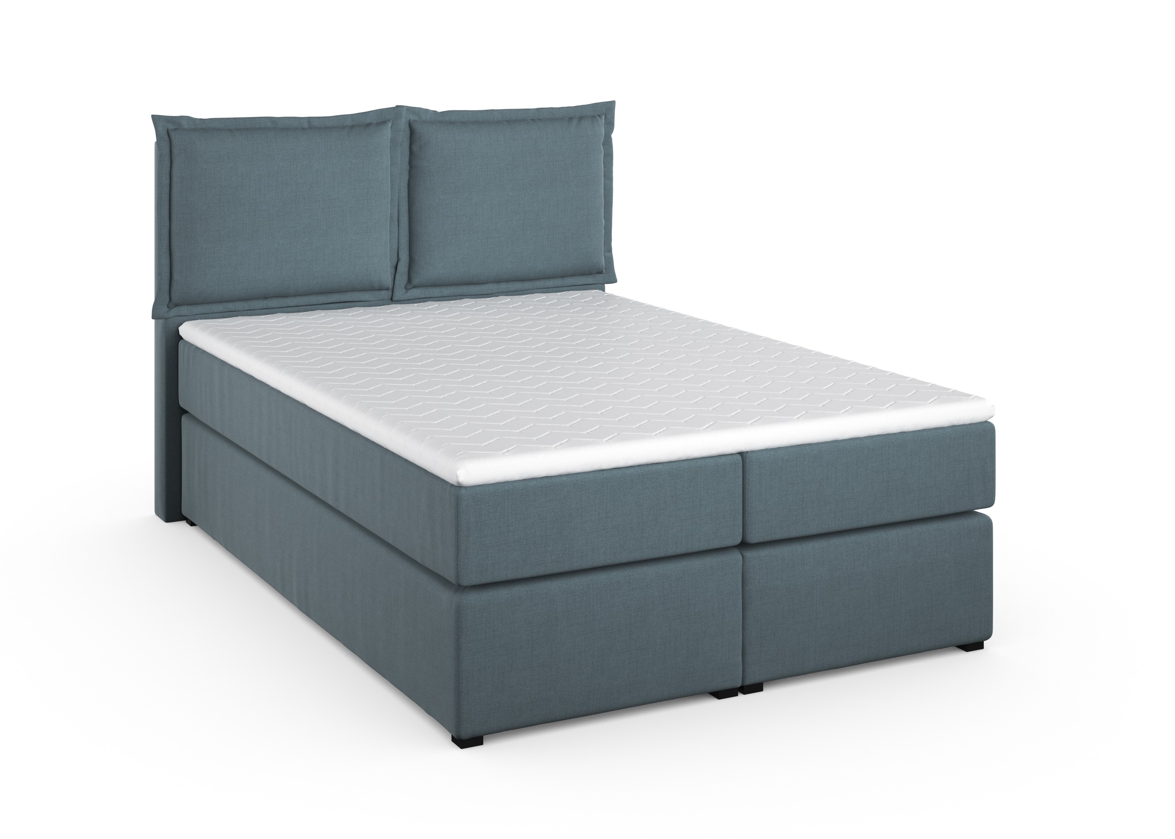 Home affaire Boxspringbett »Lysann«, 5fach verstellbares Kopfteil, in 4 Breiten, 3 Matratzenarten