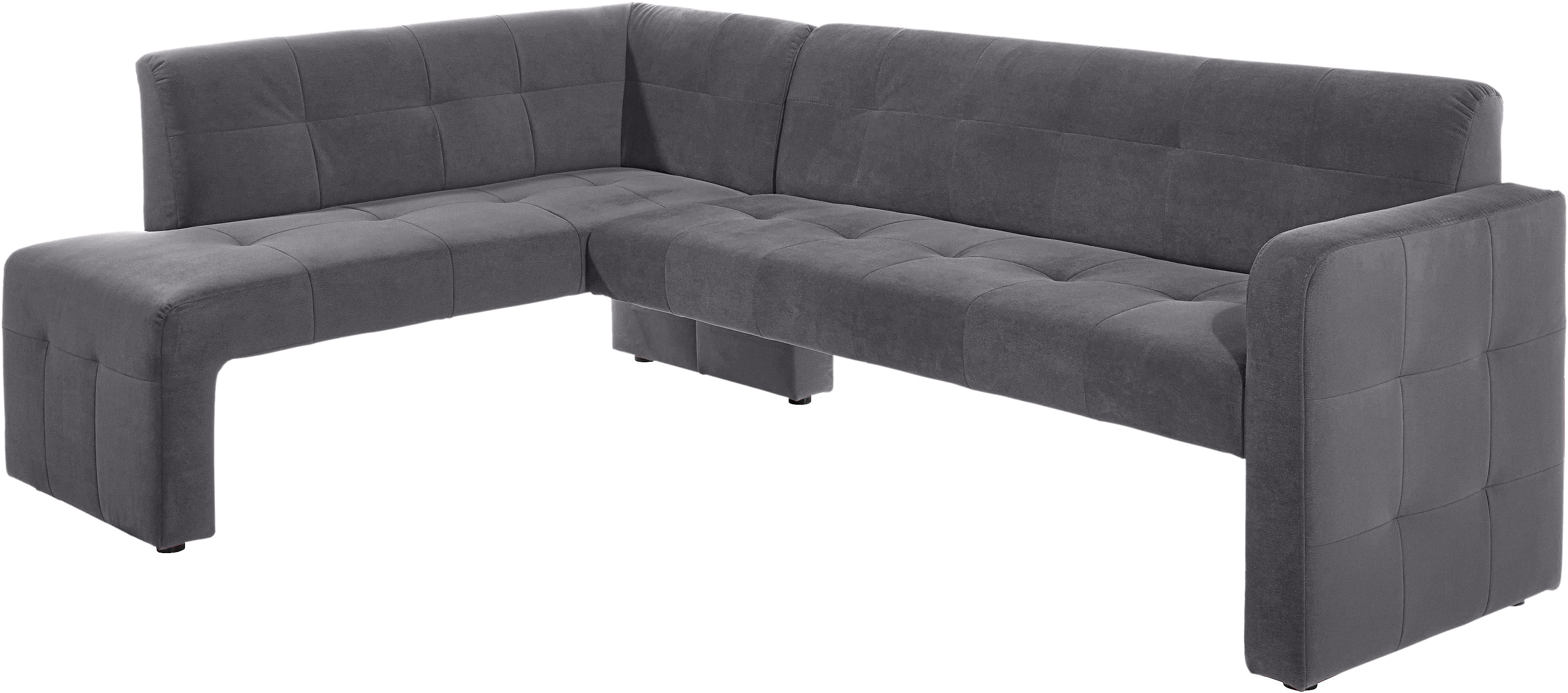 exxpo - sofa fashion "Barista, bequem und elegant, hohe Bodenfreiheit," Eckbank Barista bequem und elegant, hochwertige Detailverarbeitung