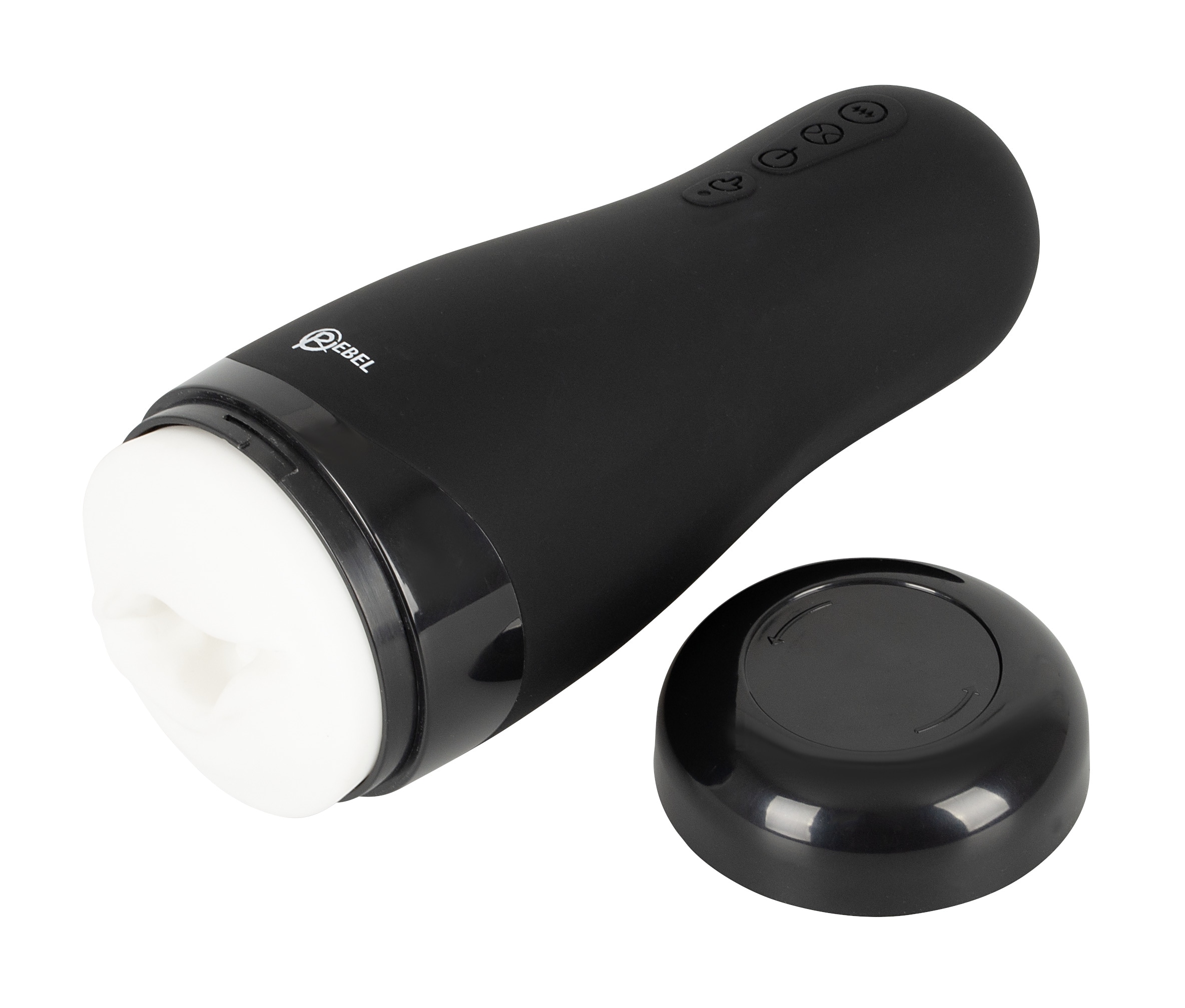 REBEL Masturbator »Masturbator mit Vibration Masturbator with 3 Functions«