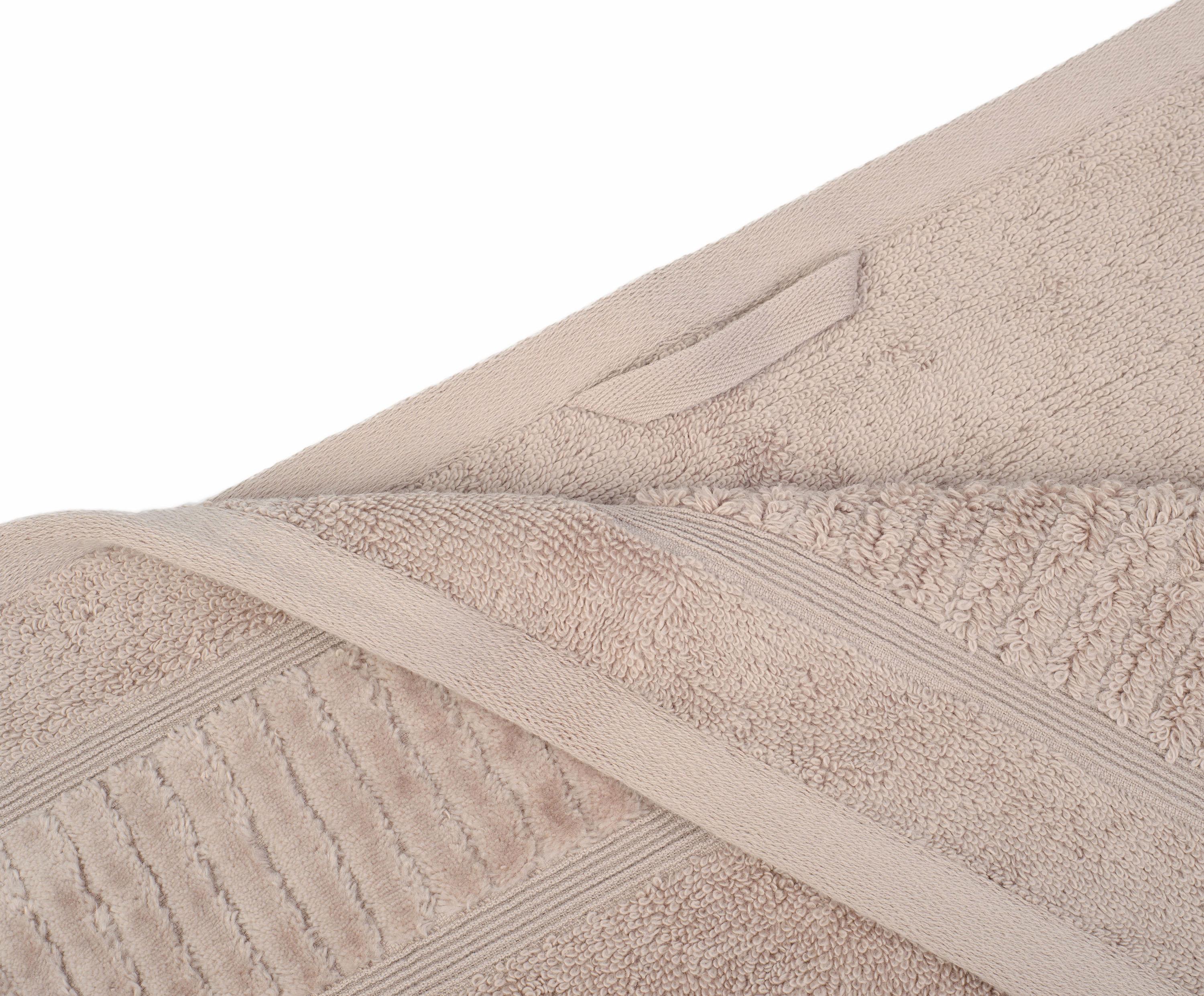 Thumbnail - Gözze Handtücher "BIO Frottier" im Set, Bio-Baumwolle, Pastell Farben, mit geschorener Bordüre