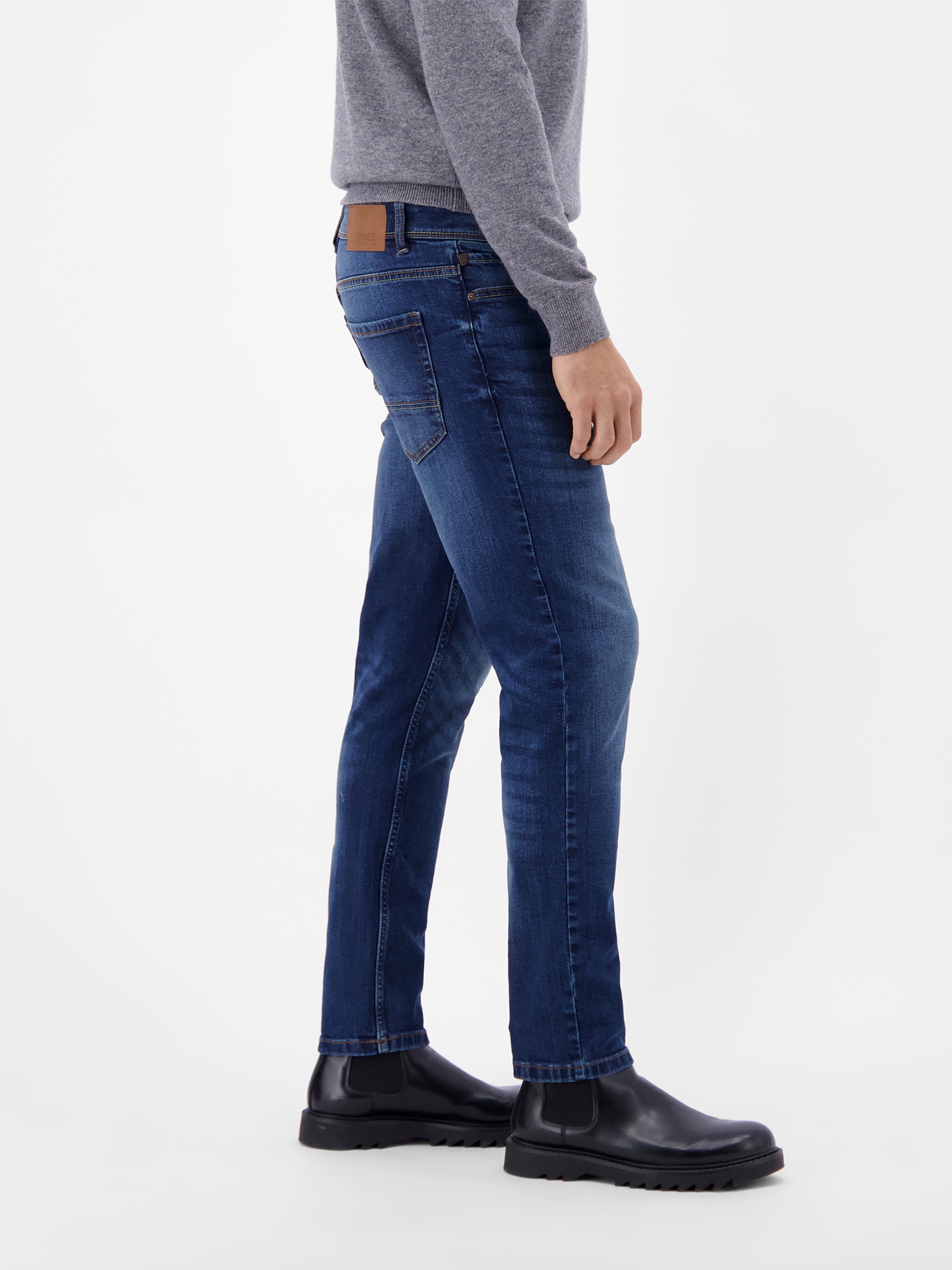 LERROS 5-Pocket-Hose »CONLIN 5-Pocket Stretch-Denim, SLIM FIT, unifarben«