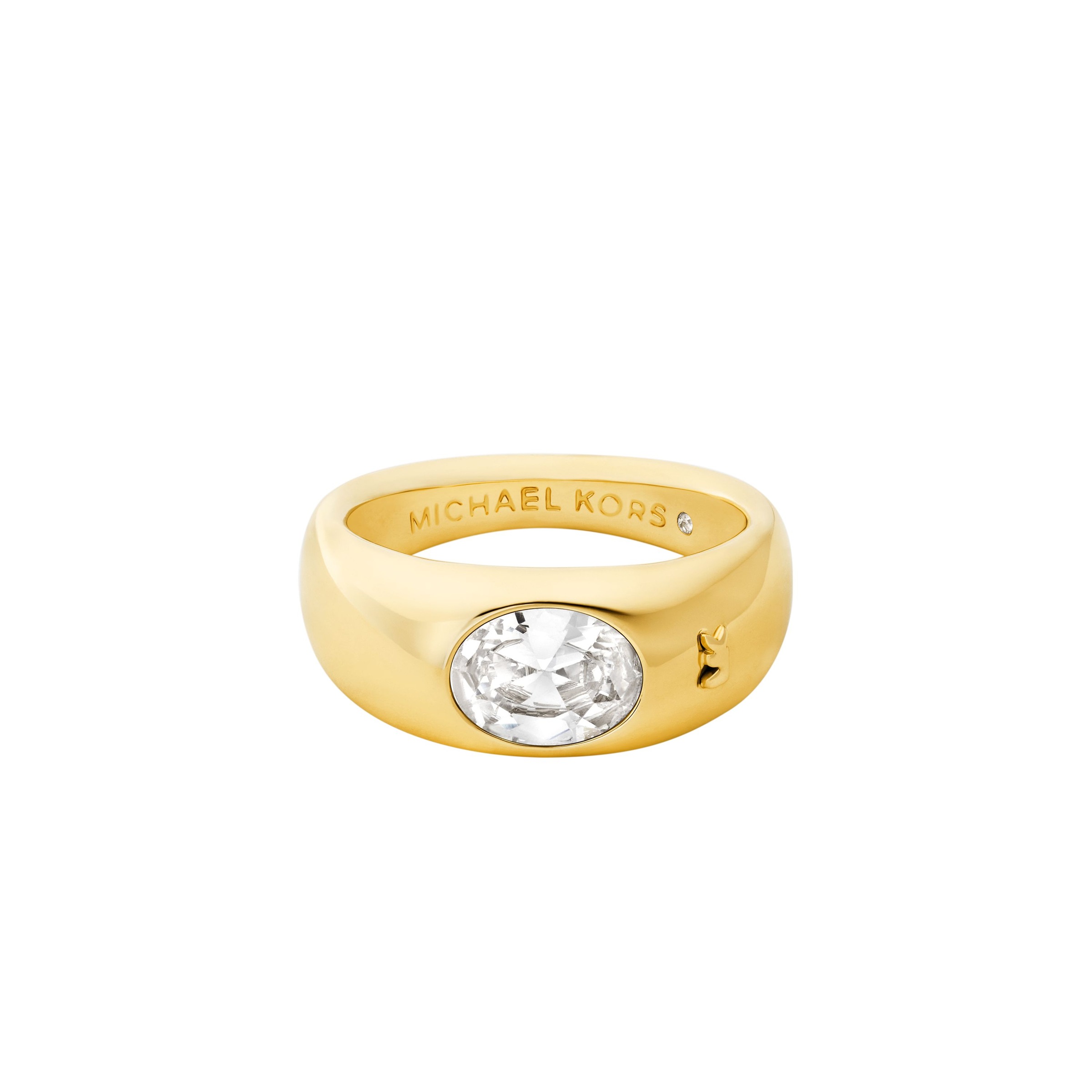 MICHAEL KORS Fingerring »Schmuck Geschenk Messing Ring PREMIUM, MKJ8482710«, mit Zirkonia (synth.)