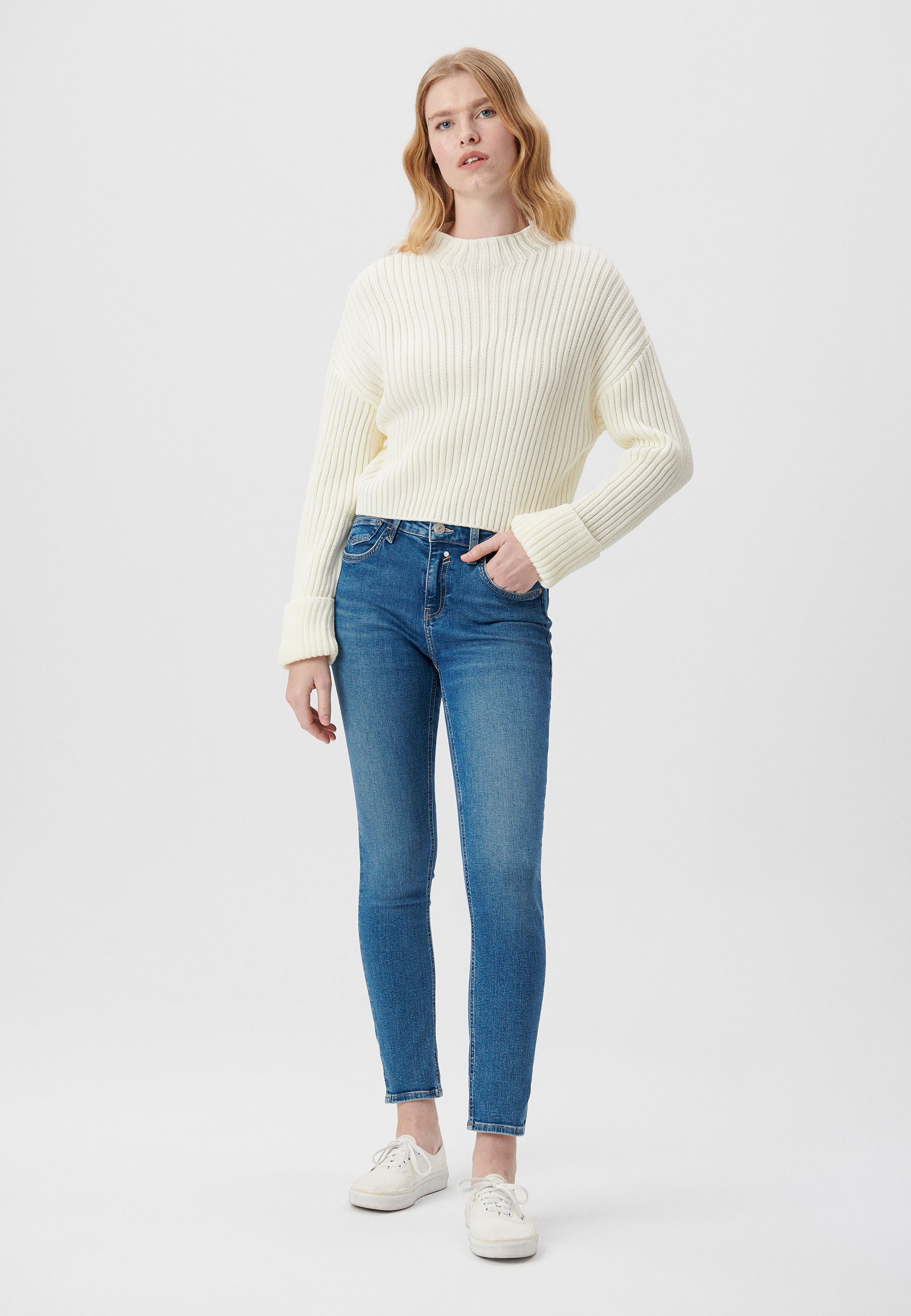 Mavi Stehkragenpullover "HIGH NECK SWEATER", Strickpullover