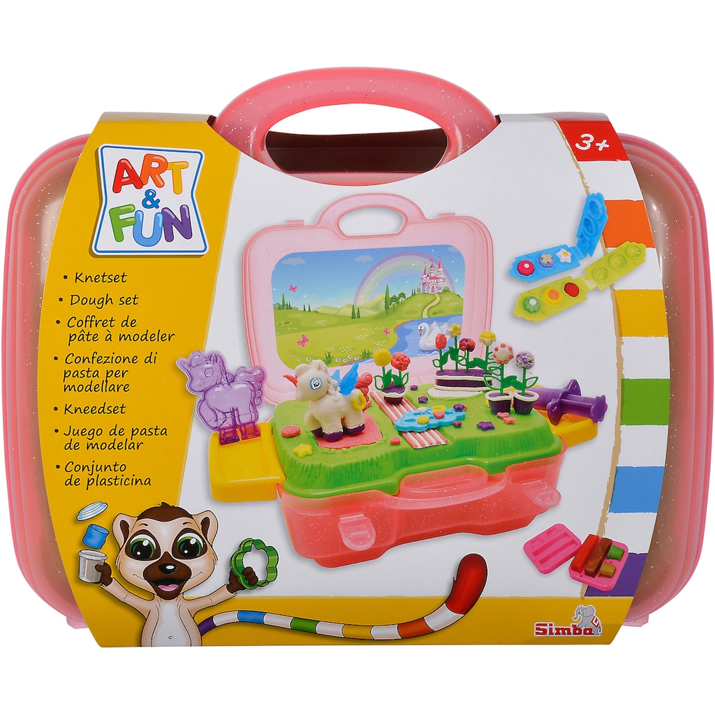 SIMBA Knete »Art & Fun Knetset Einhorn«