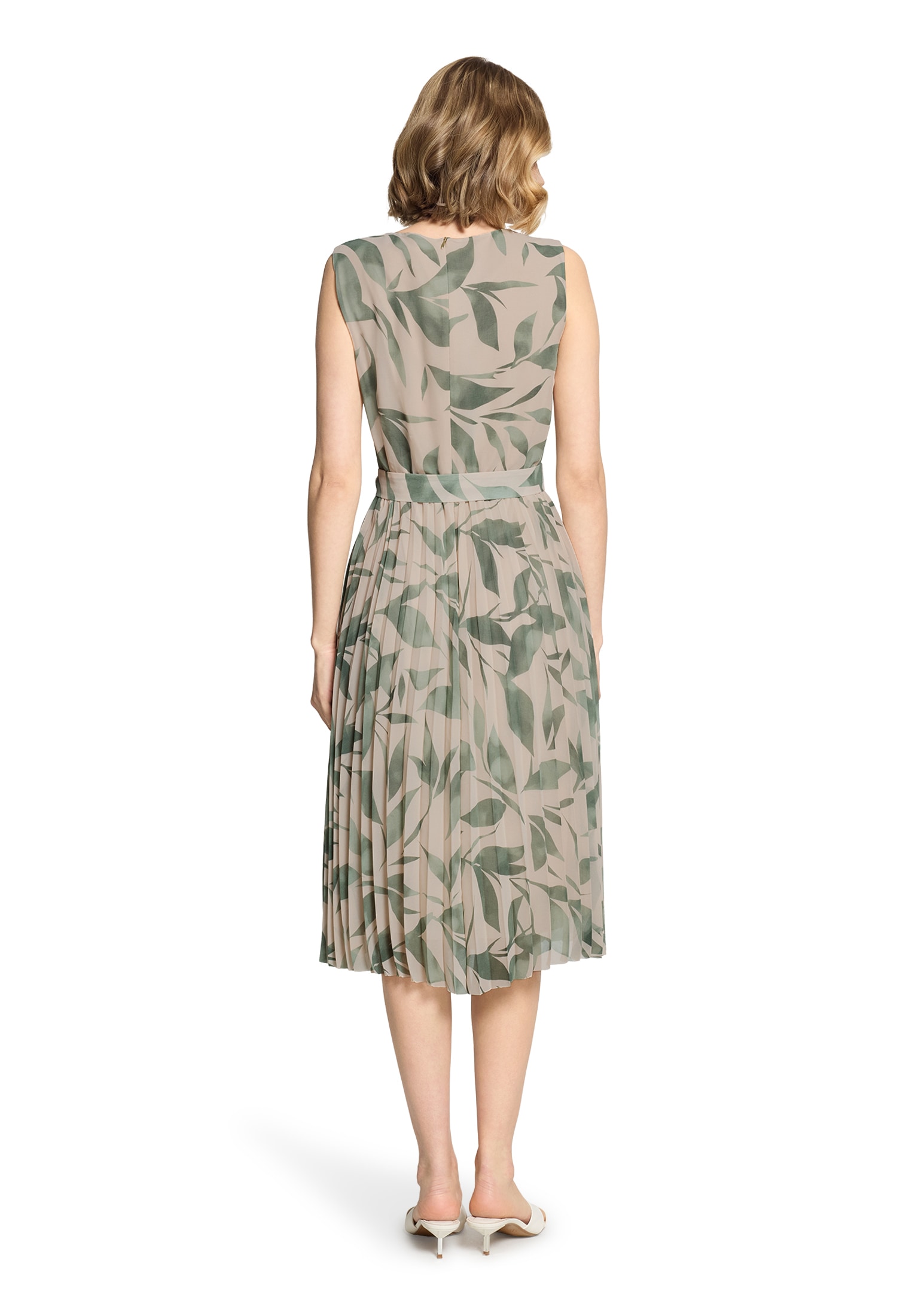 Betty&Co Chiffonkleid »Damen mit Plissee« Ohne Tasche