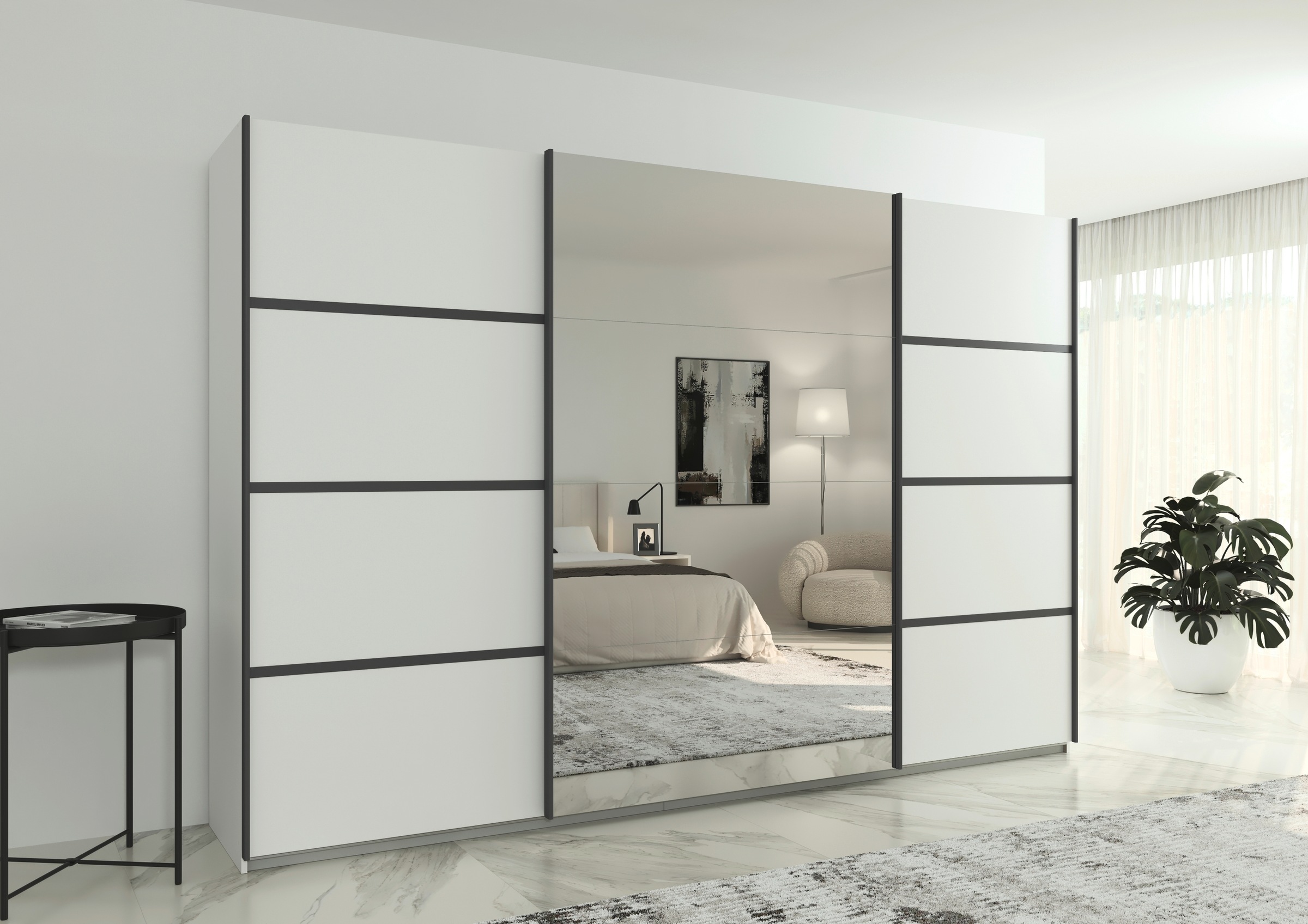 rauch Kleiderschrank "Schwebetürenschrank Garderobe Schrank TOP ANGEBOT Avo günstig online kaufen