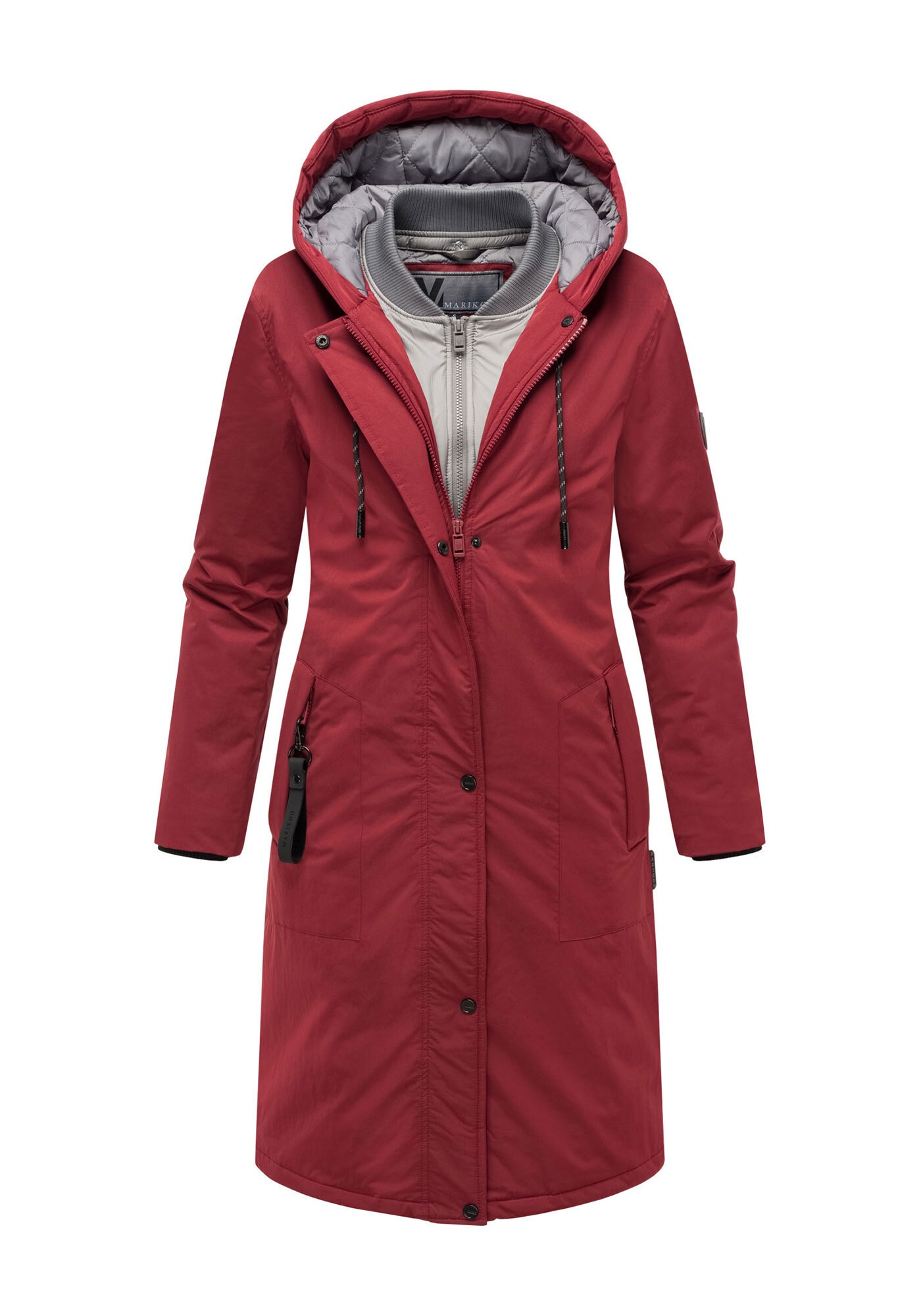 Marikoo Winterjacke »Ledalaa«, mit großer Kapuze