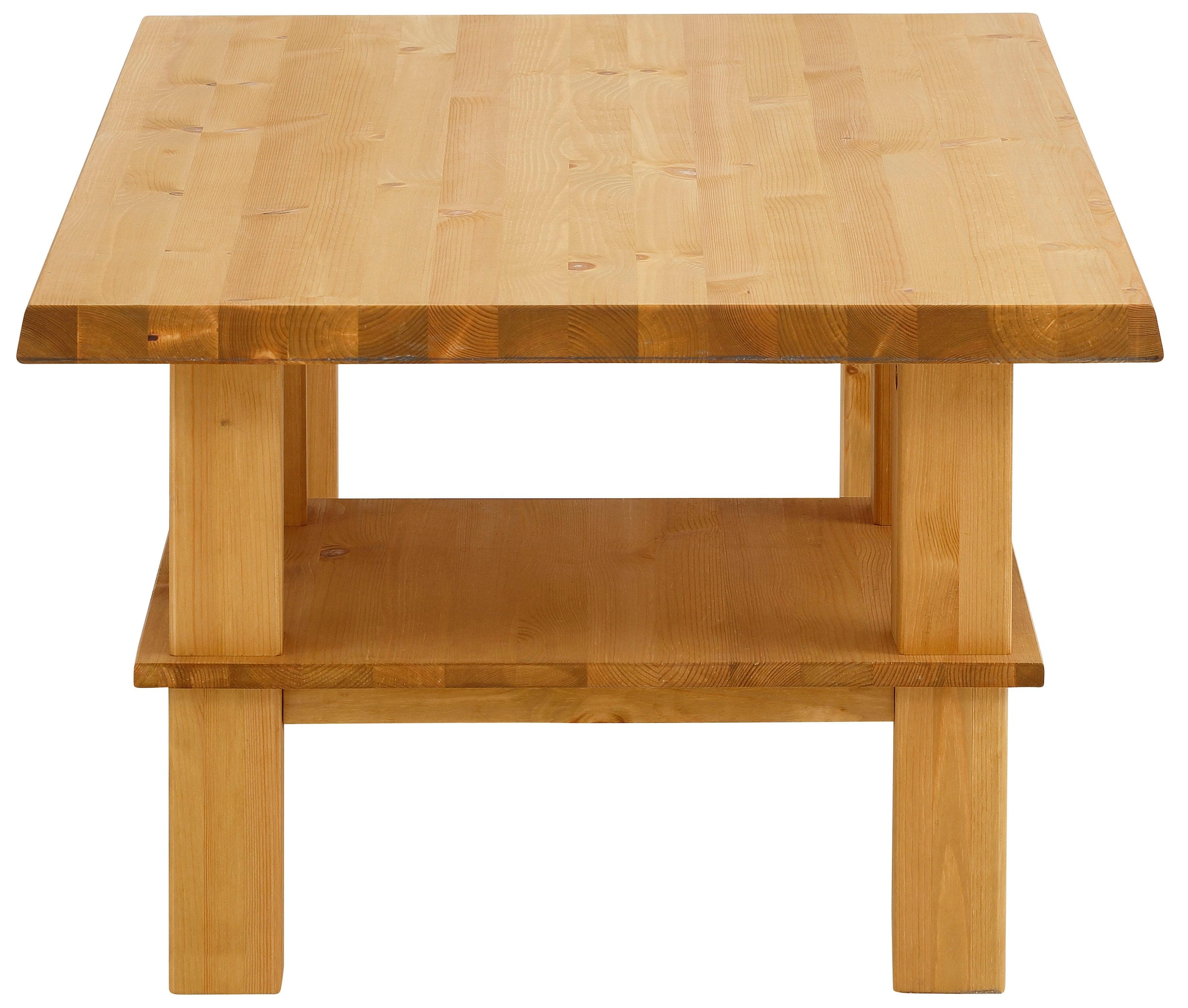 Home affaire Couchtisch »Ixo«, mit 1 Ablageboden, Breite 120 cm, aus masiver Kiefer, FSC®
