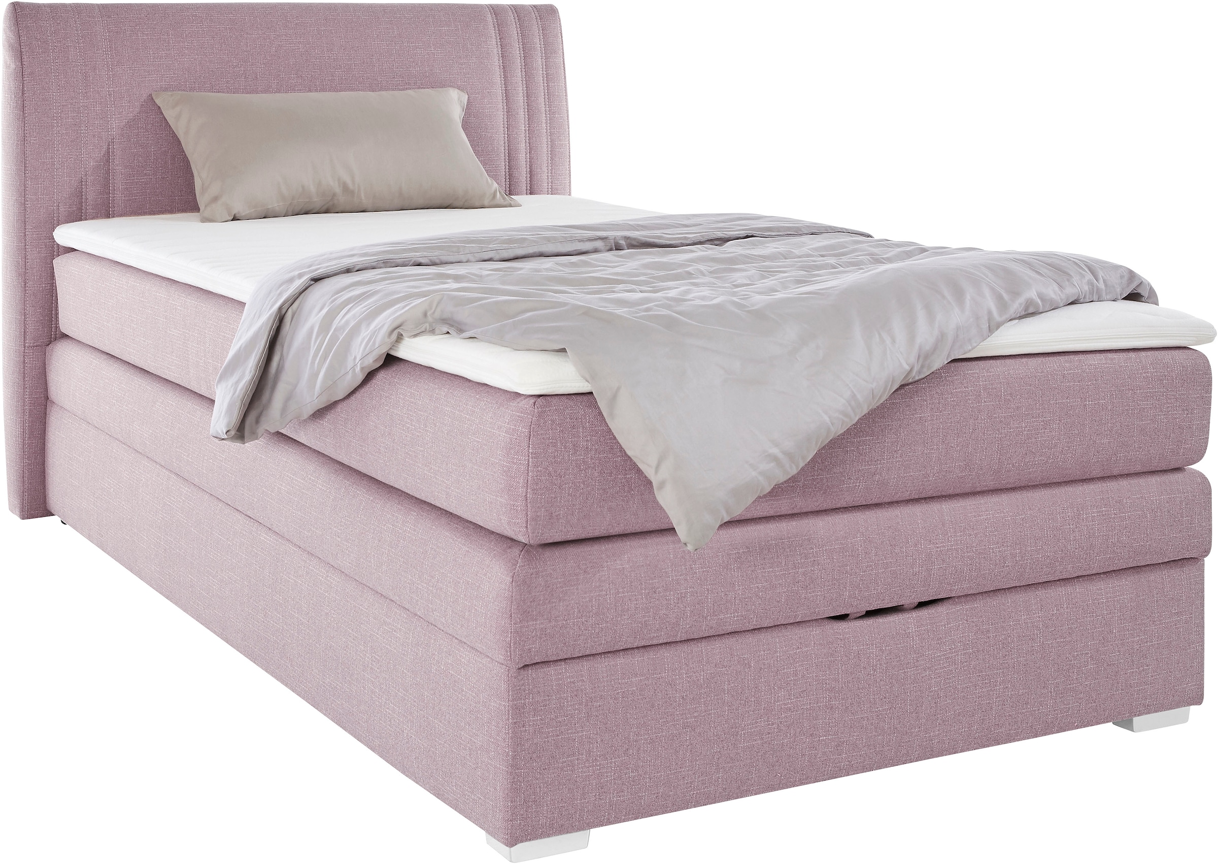 Jockenhöfer Gruppe Boxspringbett Amira, mit Bettkasten und Topper