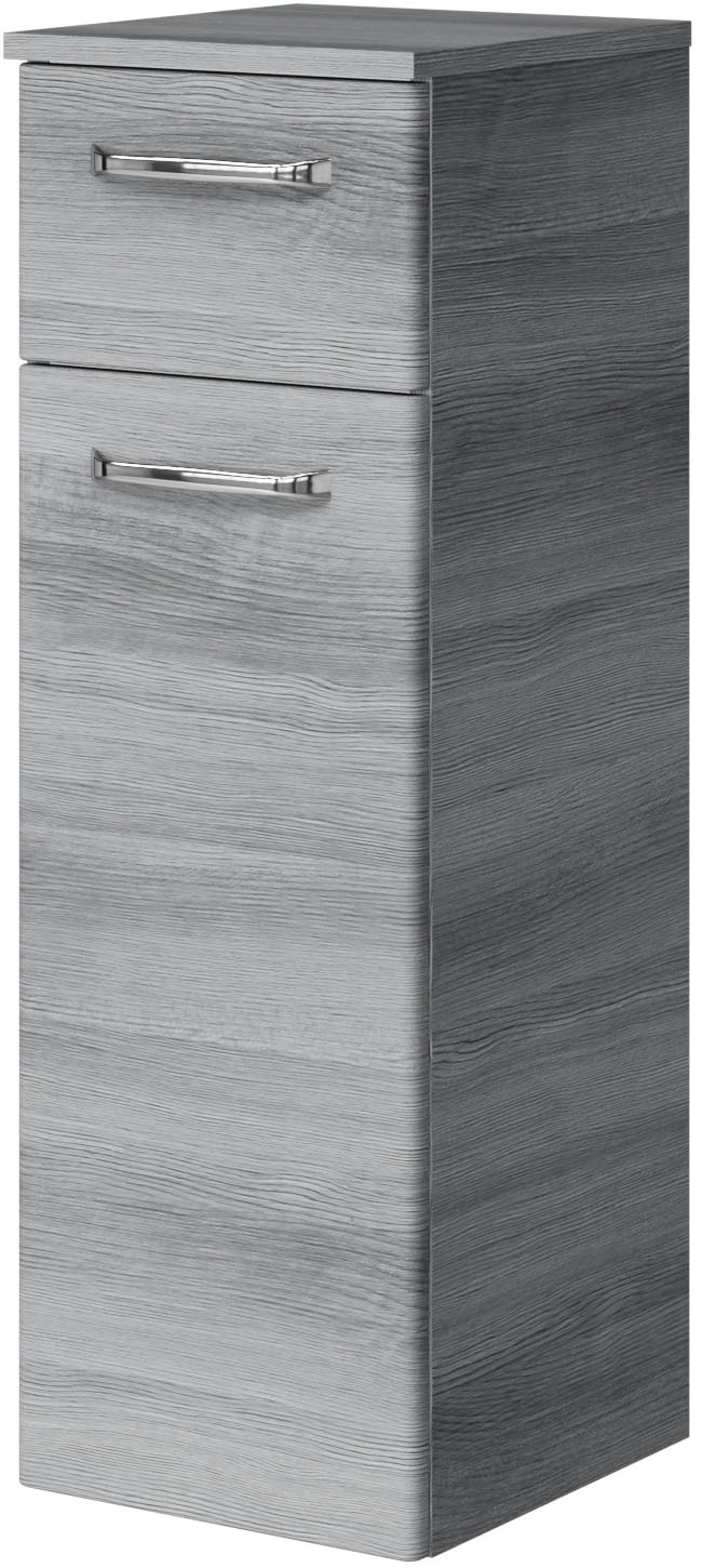 Saphir Badmöbel-Set »Badmöbel-Set Trentino 3-tlg Mineralmarmorwaschtisch LED-Spiegelschrank«, (4 St.), Badezimmer-Set mit Unterschrank inkl. Türdämpfer