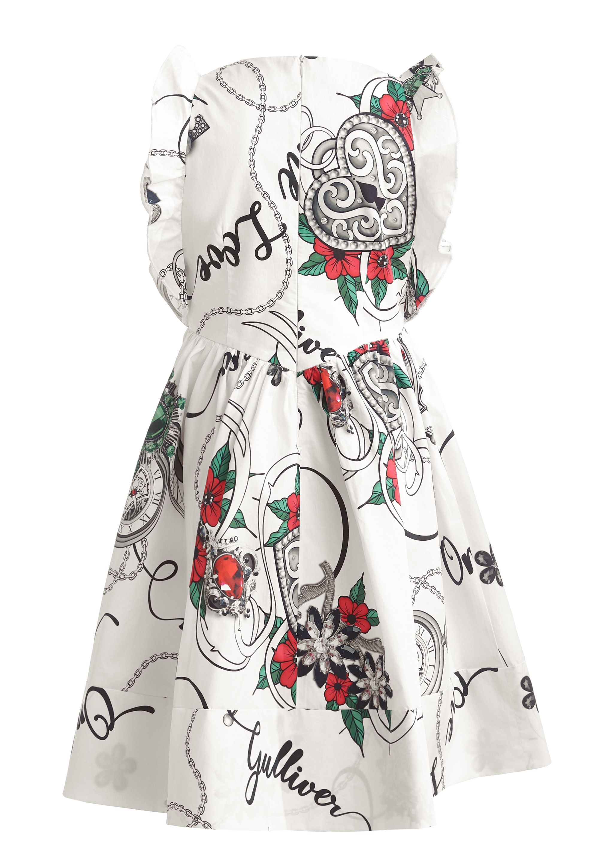 Gulliver A-Linien-Kleid, mit modischem Muster