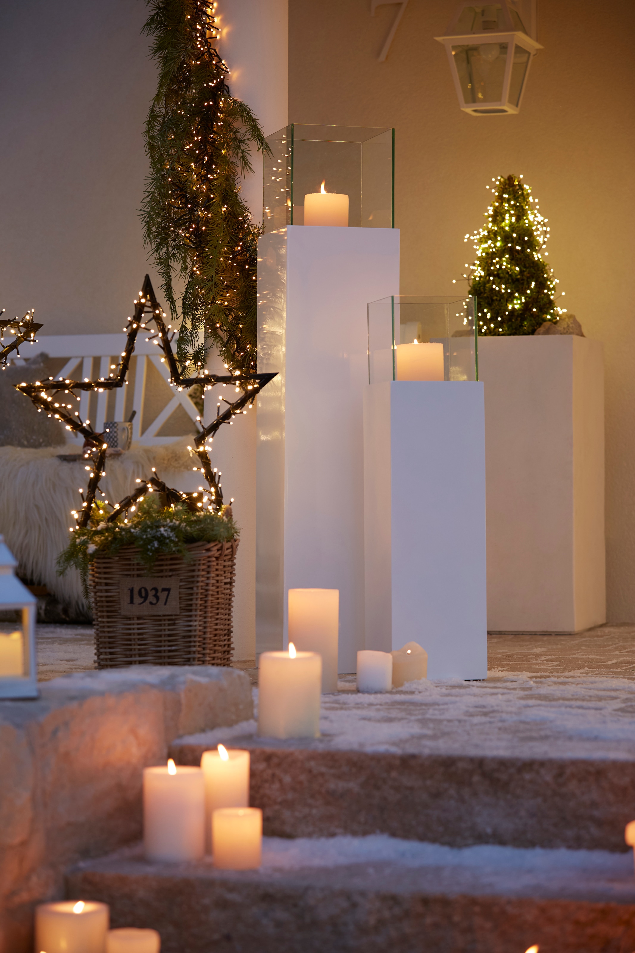 my home LED Stern »Weihnachtsstern, Weihnachtsdeko«, Gartenstecker mit LED-Beleuchtung