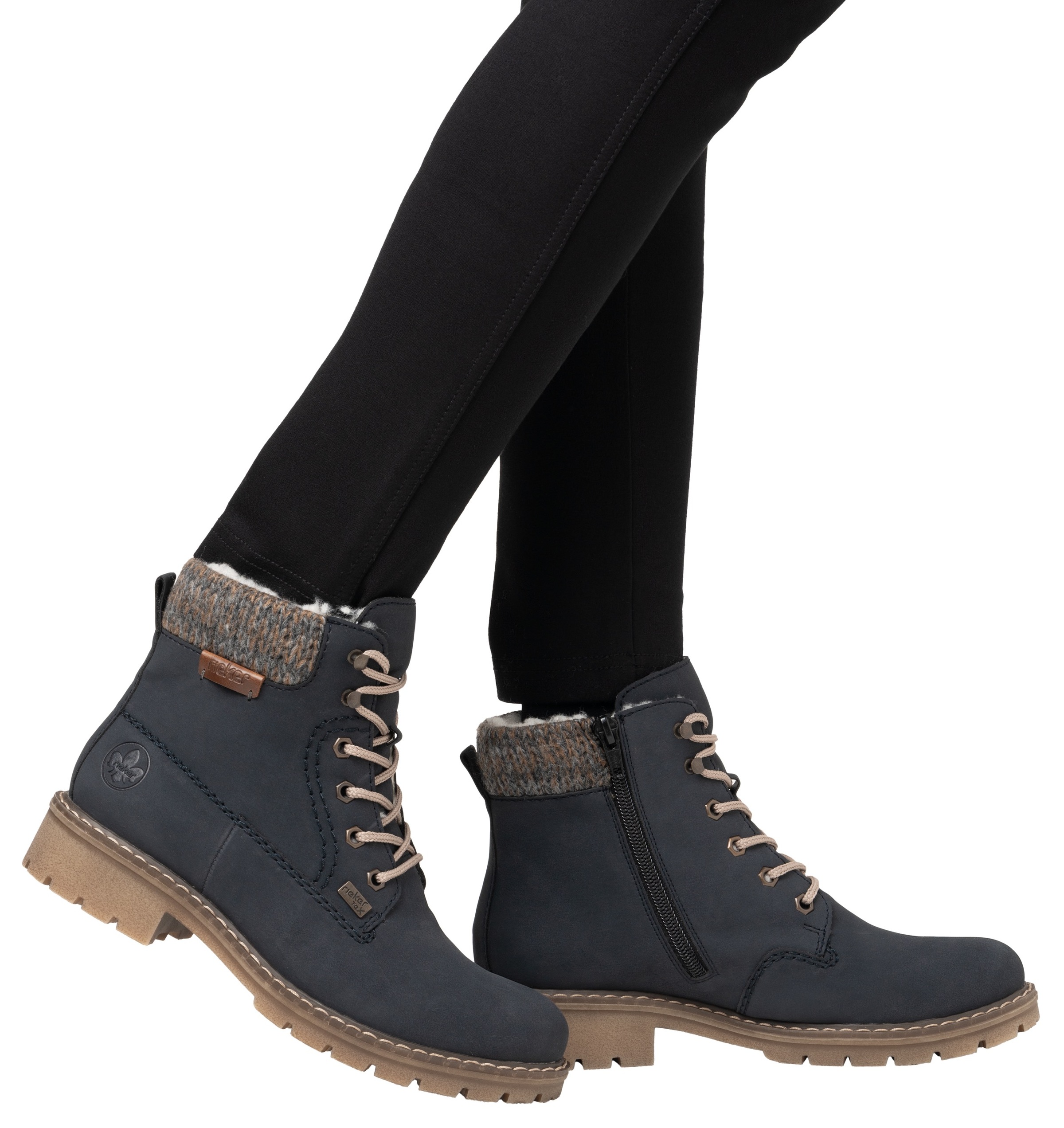 Rieker Winterstiefelette, Schnürboots, Stiefelette mit wasserabweisender riekerTEX-Membran