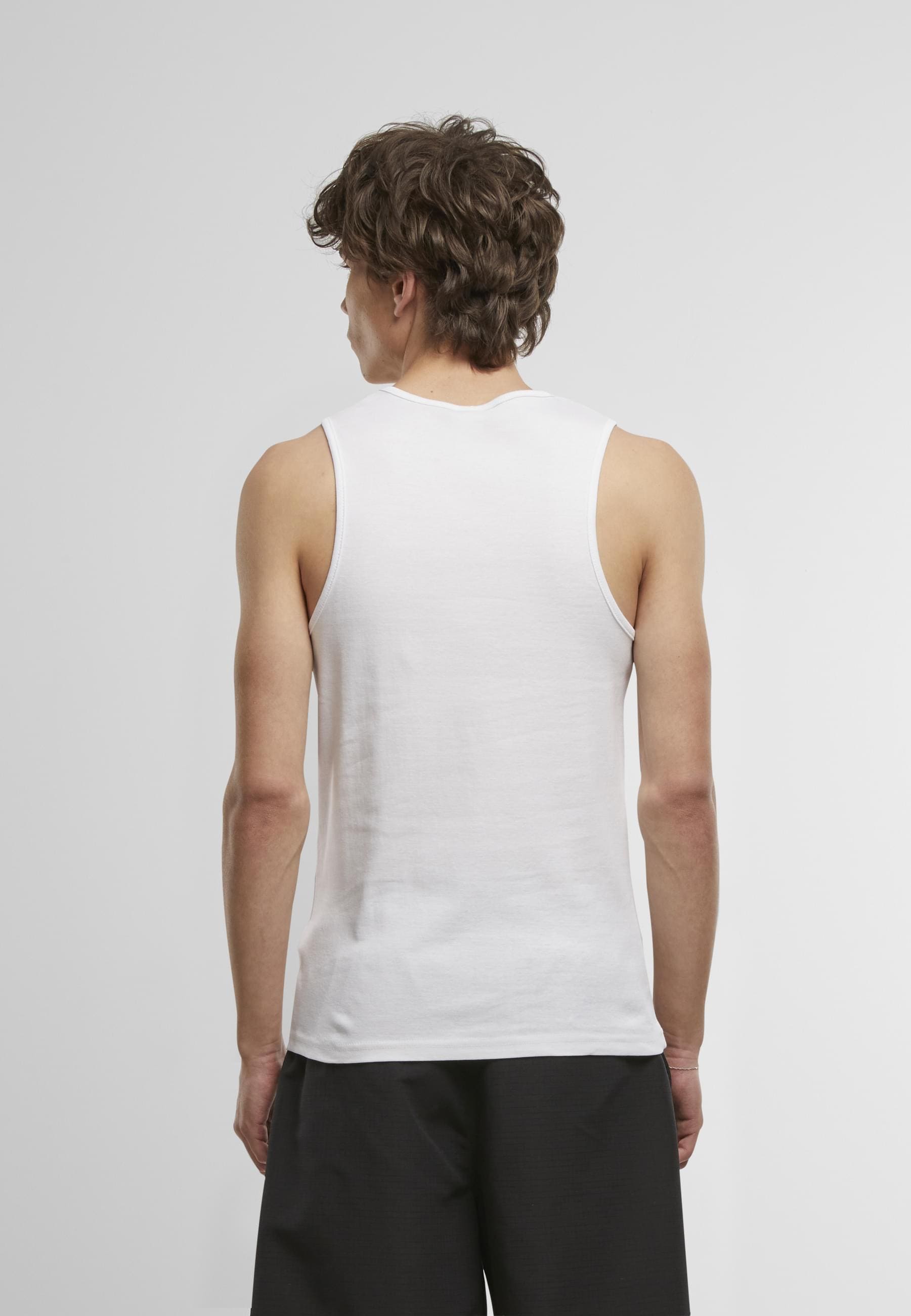URBAN CLASSICS Tanktop »Urban Classics Ribbed Undershirt 2-Pack«, (1 tlg.)