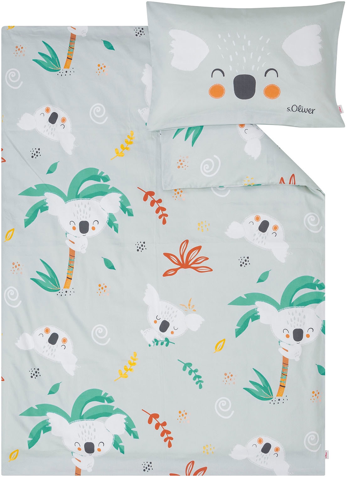 s.Oliver Kinderbettwäsche "Satinbettwäsche s.Oliver Junior Koala" 2 Stk. mi günstig online kaufen