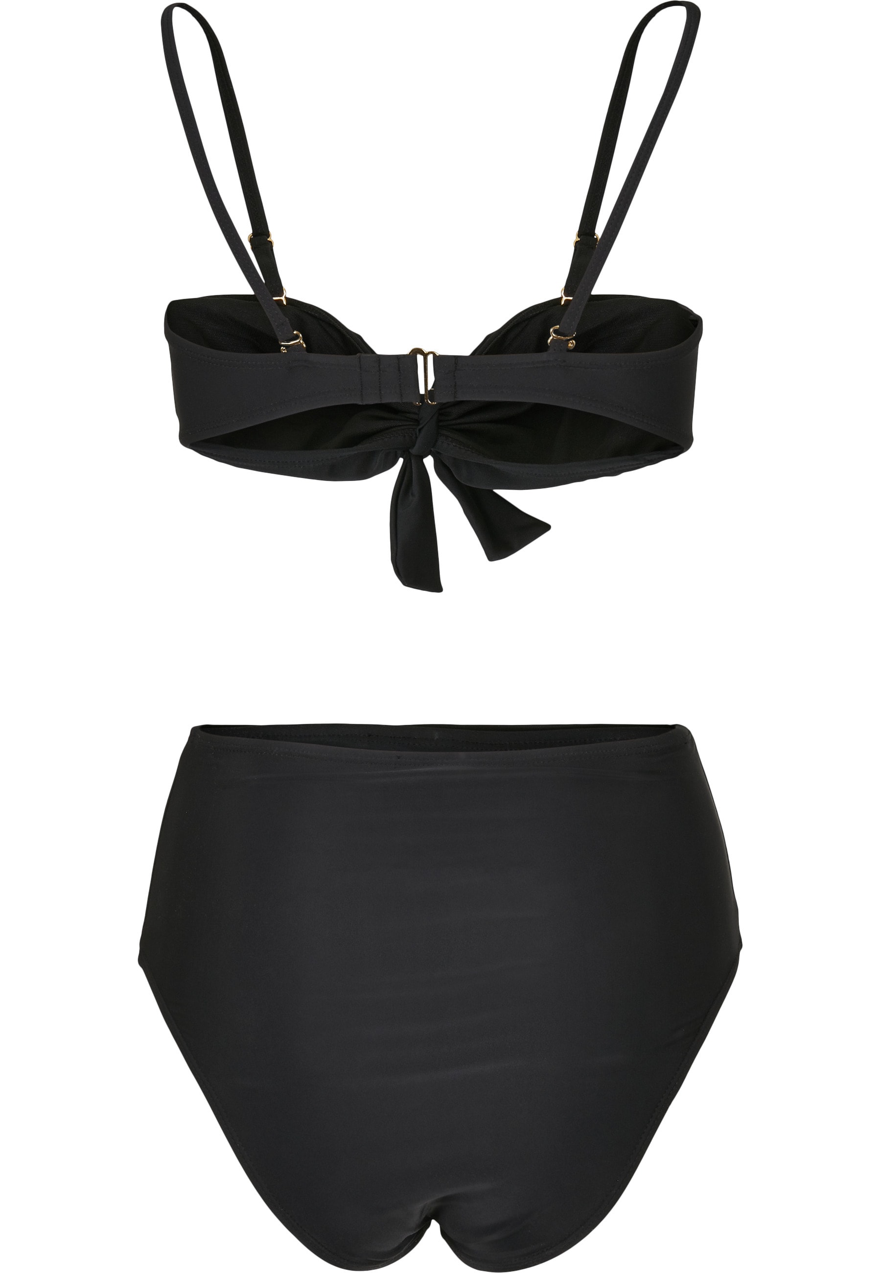 URBAN CLASSICS Bügel-Bikini »Urban Classics Damen Ladies High Waist Balcony Bikini«