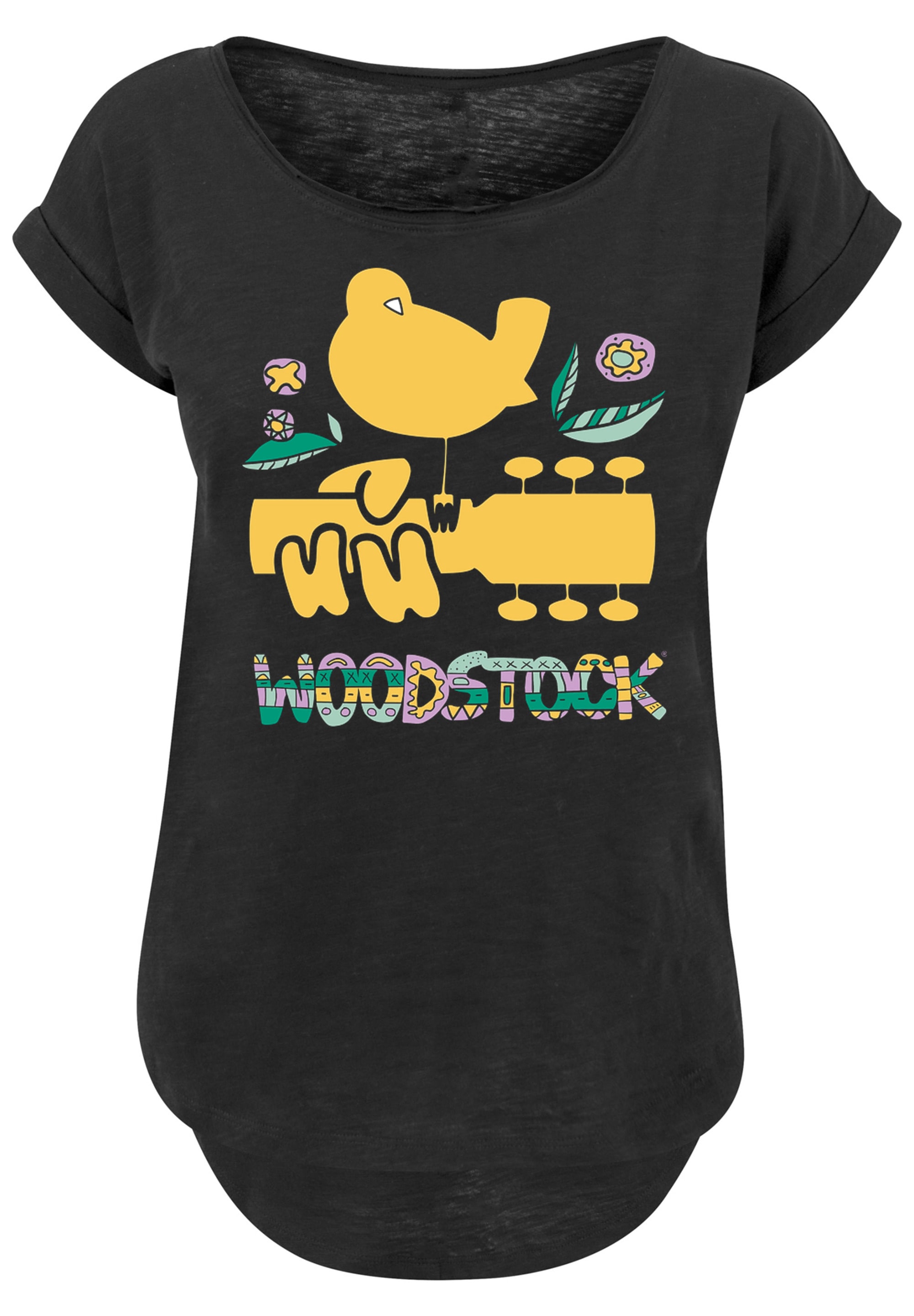 F4NT4STIC T-Shirt "Woodstock Artwork", Print günstig online kaufen