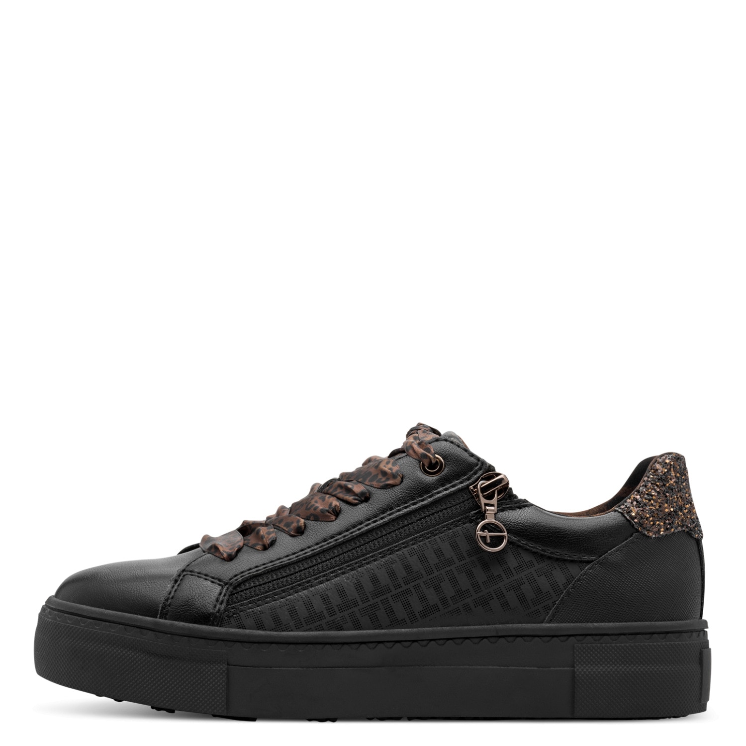 Tamaris Sneaker  Freizeitschuh, Schnürer mit Reißverschluss in veganer Verarbeitung