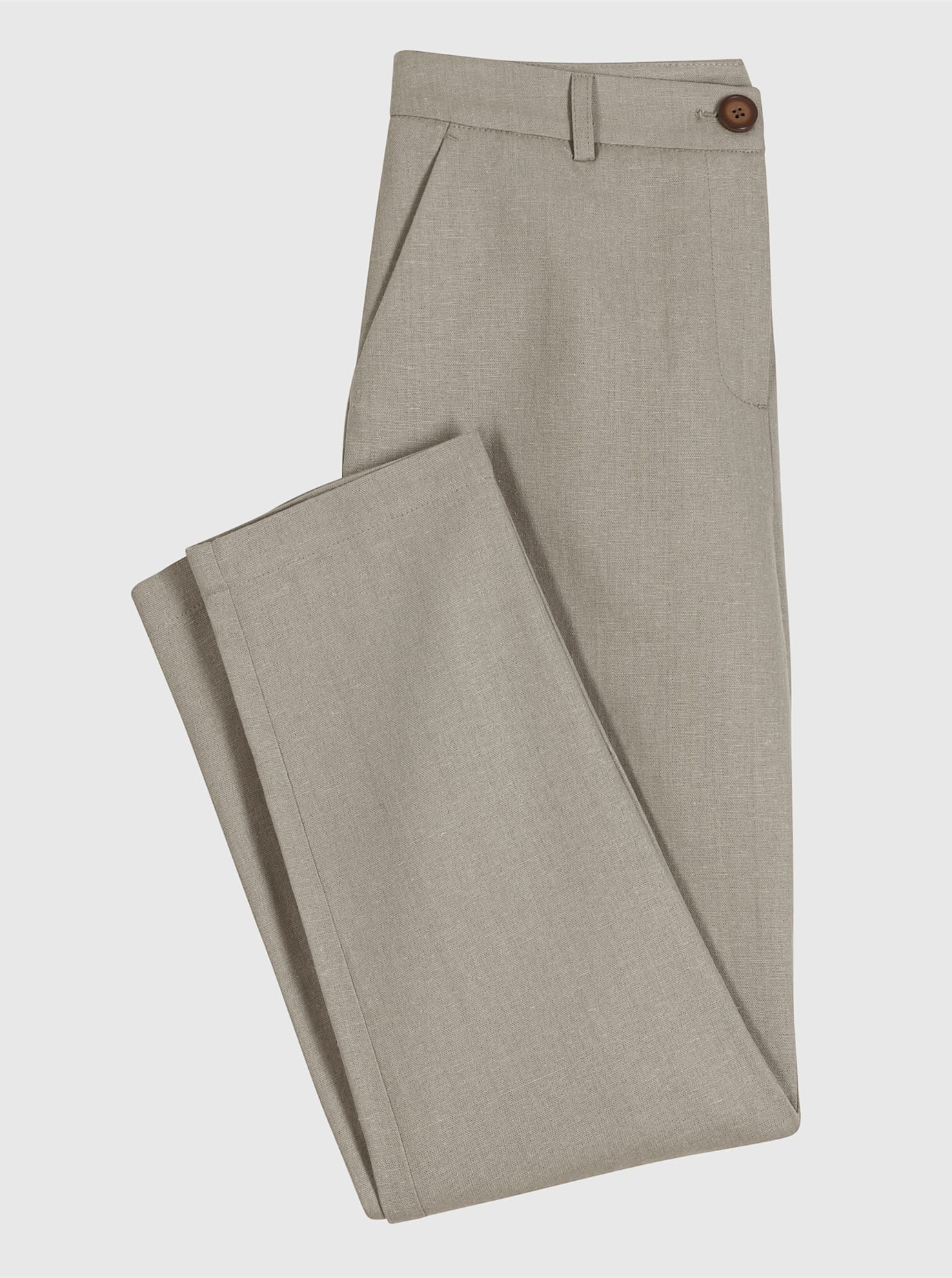 Inspirationen Women's Trousers Brown 38 3