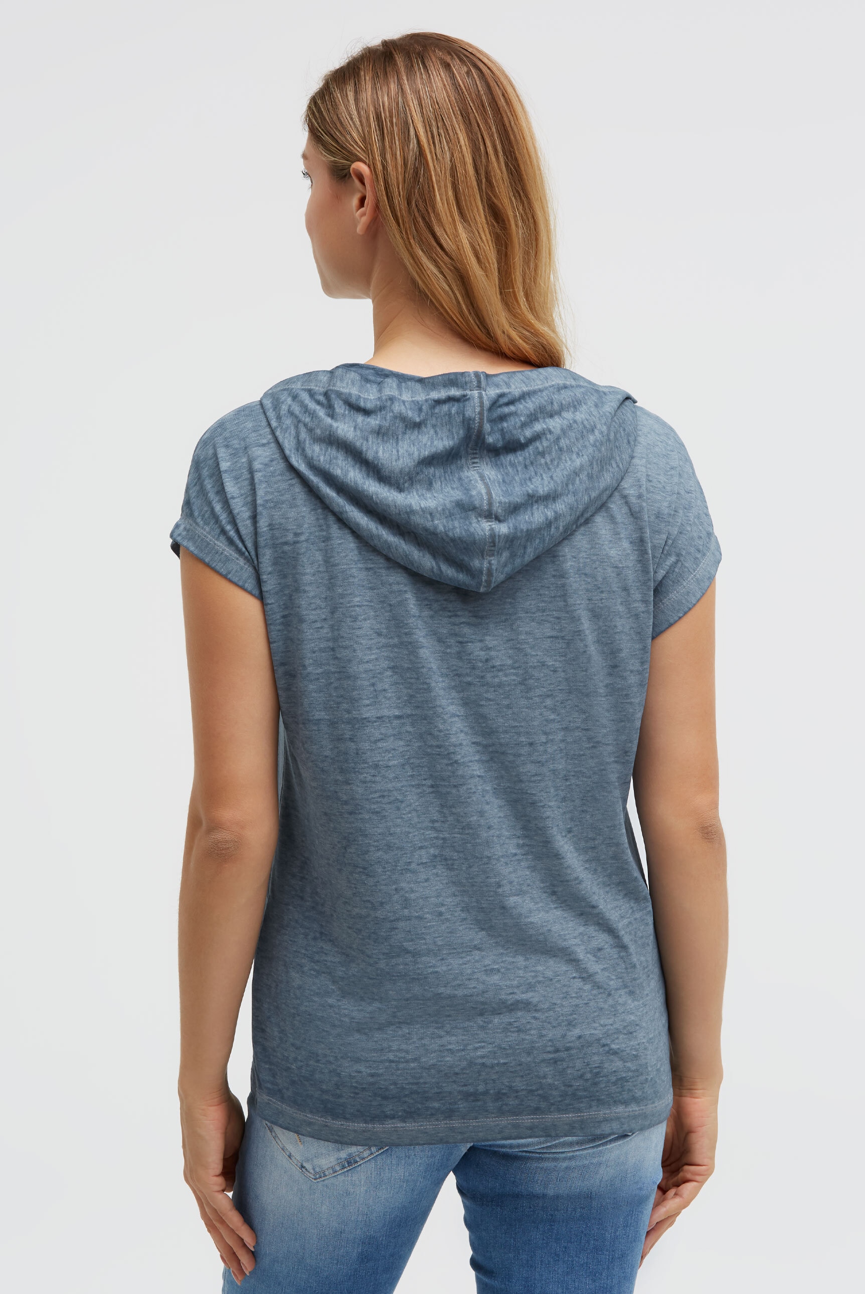 SOCCX Kapuzenshirt mit überschnittener Schulter