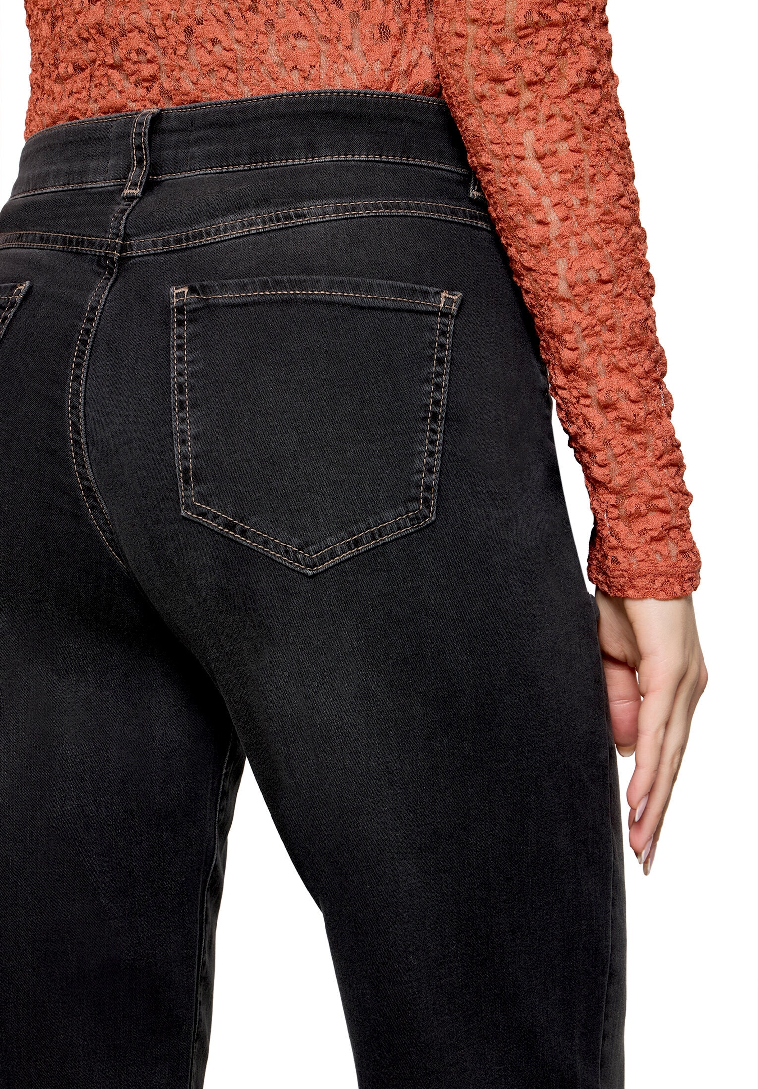 Cartoon Ankle-Jeans »Damen mit Waschung«