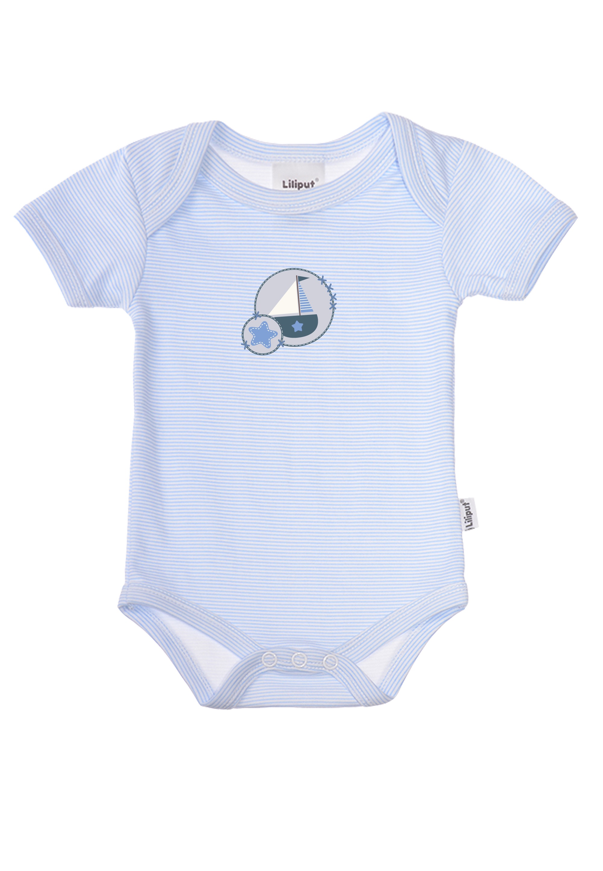 Thumbnail - Liliput Body "Ocean Lover" 2 Stk. tlg., im 2er-Pack mit süßen Ozean-Motiven