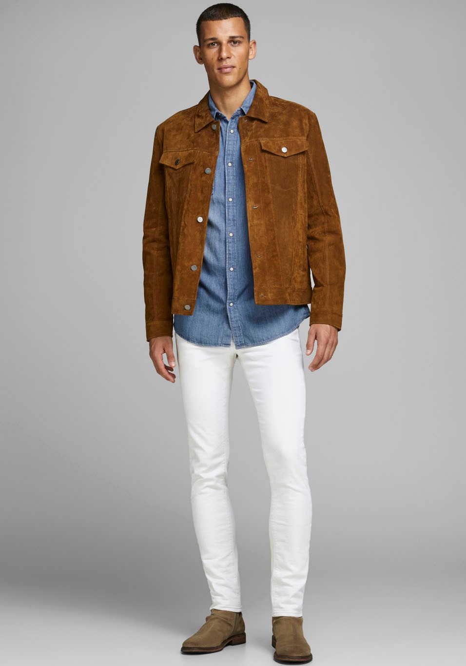 Jack & Jones Jjeshridan Shirt Long Sleeve Blue 2