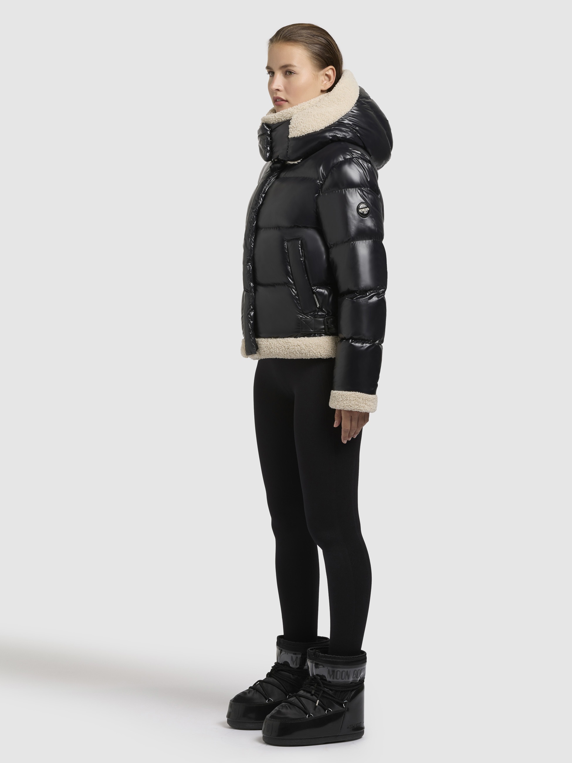 khujo Steppjacke »NESSIE«, mit Kapuze