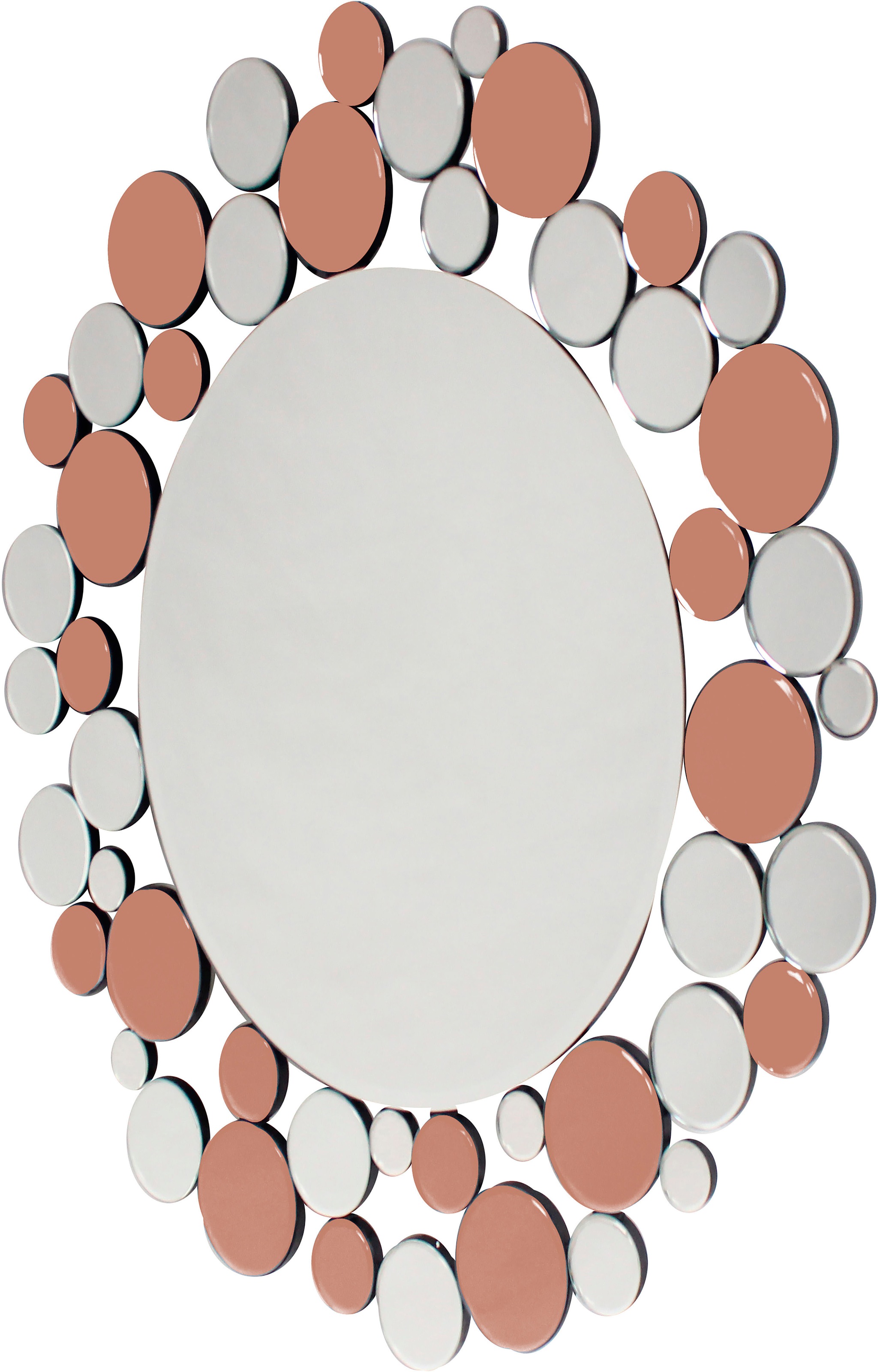 Kayoom Dekospiegel "Bubble 1925" Wandspiegel günstig online kaufen