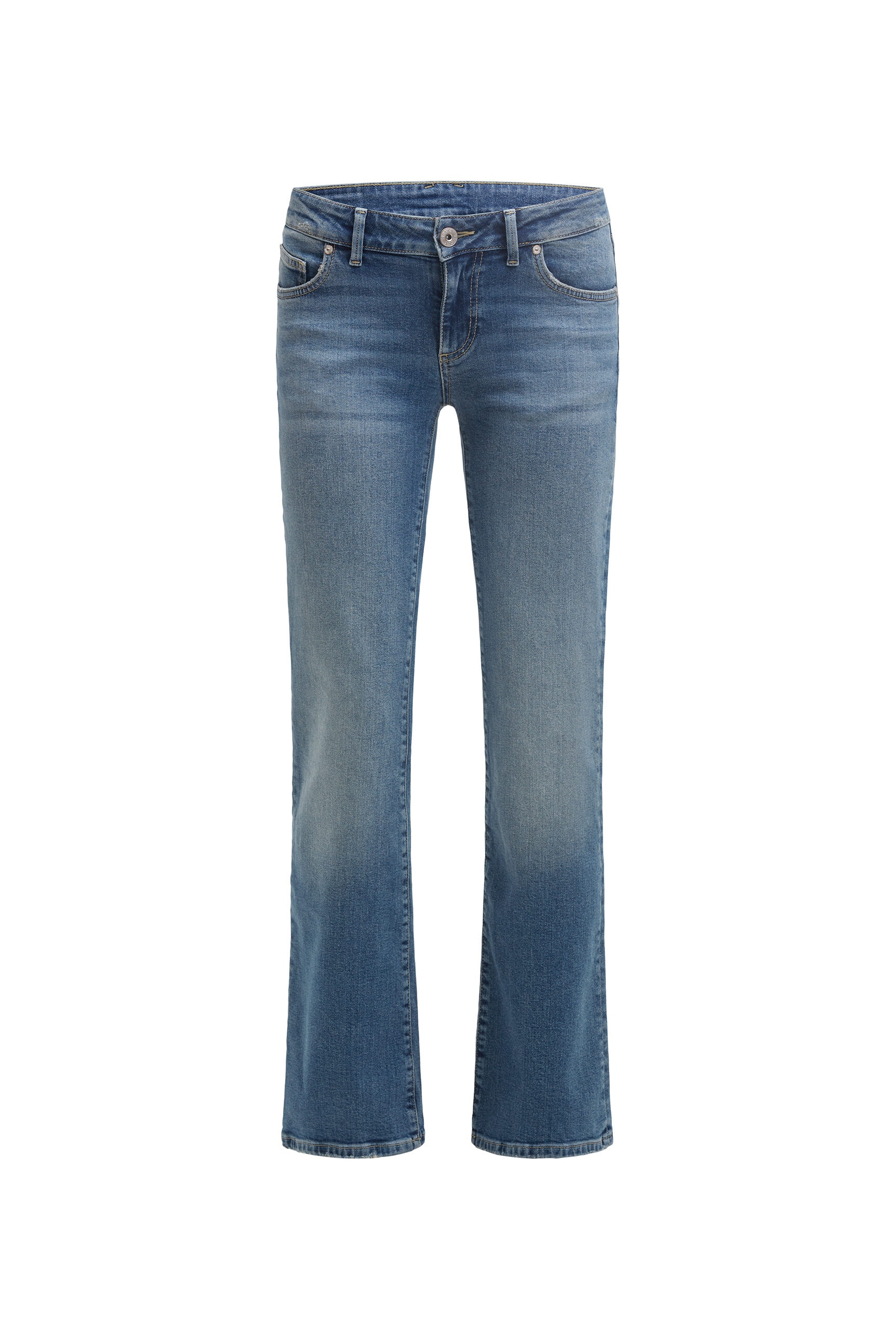 SOCCX Regular-fit-Jeans, mit niedriger Leibhöhe