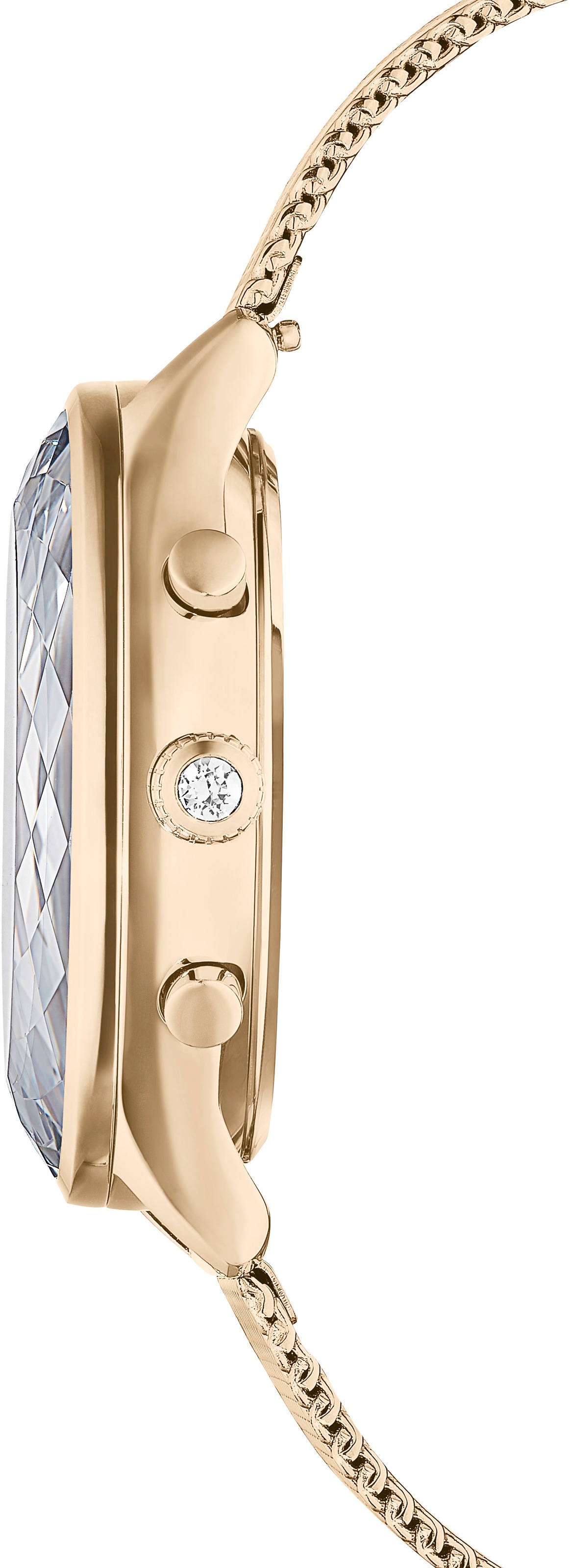 Swarovski Chronograph »NOVA CHRONO«, Armbanduhr, Quarzuhr, Damenuhr, Stoppfunktion, Swarovski®-Kristall