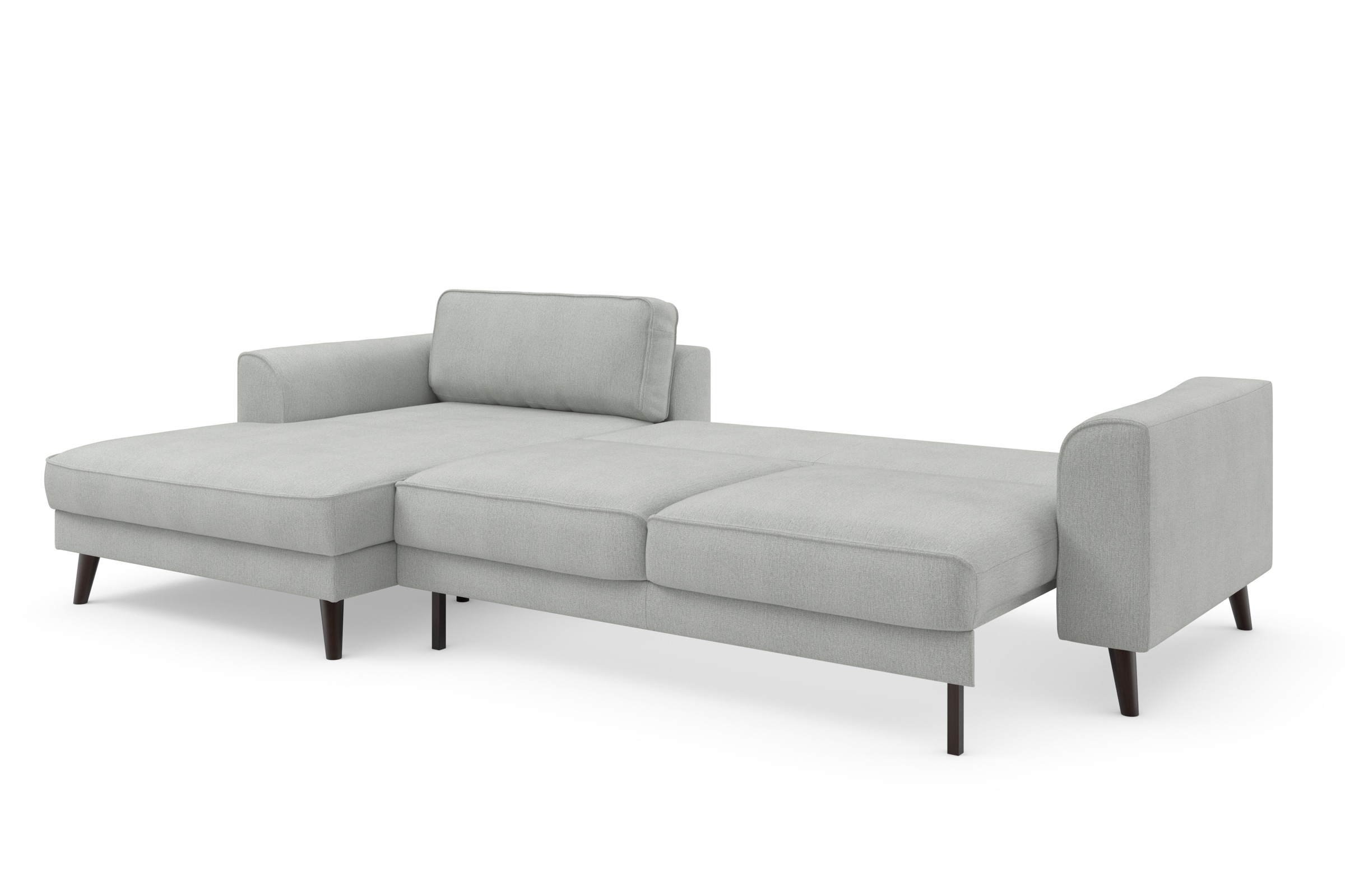 TRENDMANUFAKTUR Ecksofa »Lumber Jack, elegantes Designsofa, zeitlos modern, hoher Sitzkomfort«, wahlweise mit Bettfunktion u. Bettkasten, L-Form
