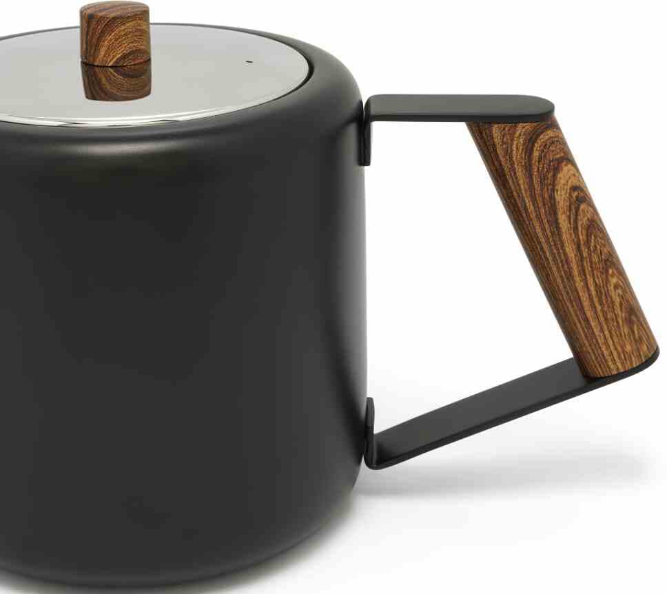 Holzoptik 1,1 Teekanne matt Bredemeijer | in »Boston«, kaufen l, schwarz BAUR
