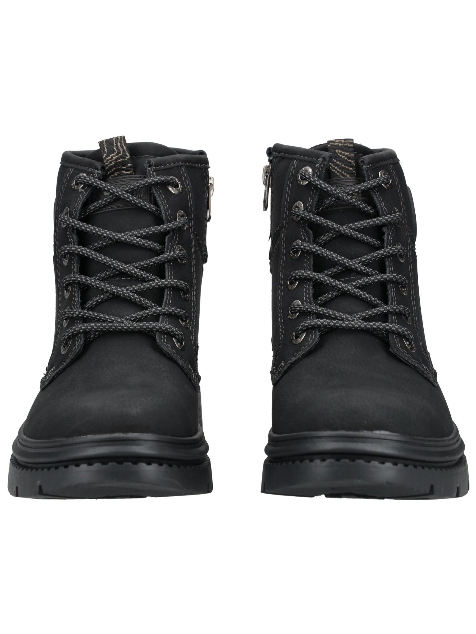 Jeep Schnürstiefelette »Jeep Stiefelette Leder/Textil«