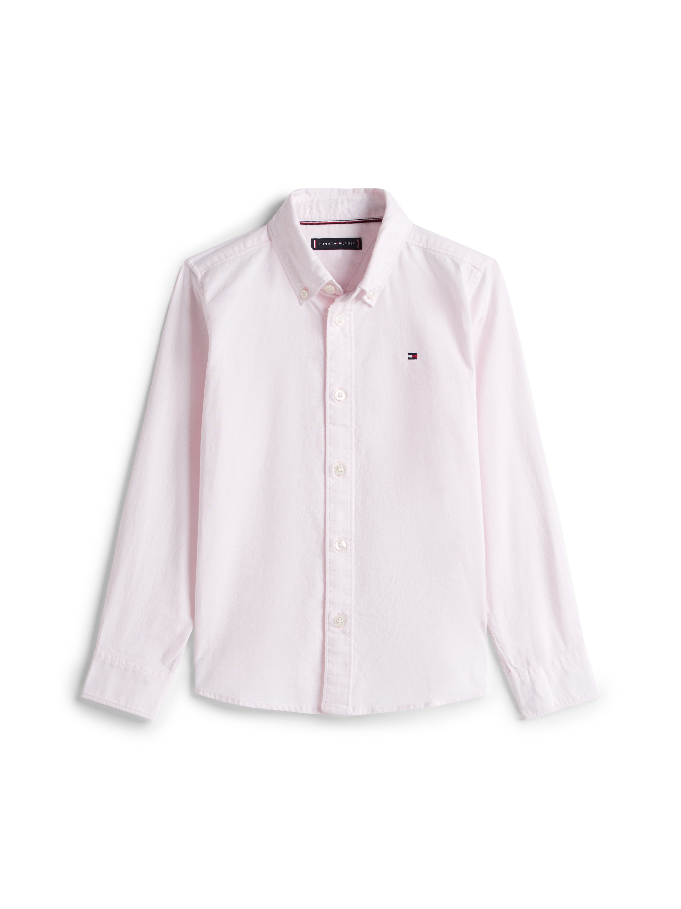 Thumbnail - Tommy Hilfiger Langarmhemd "FLAG OXFORD SHIRT LS" mit Logostickerei