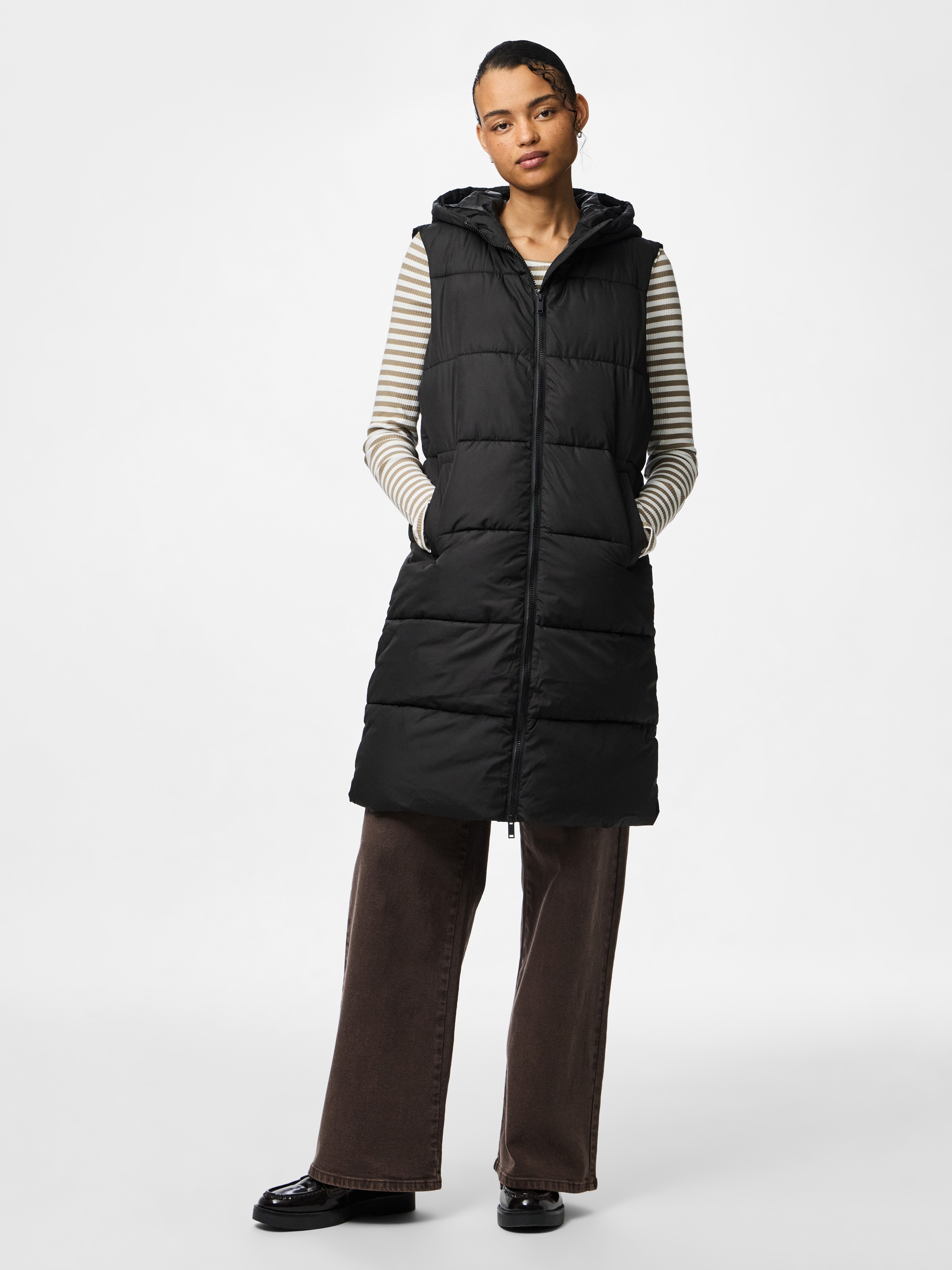 pieces Steppweste »PCBEE NEW LONG PUFFER VEST NOOS BC«