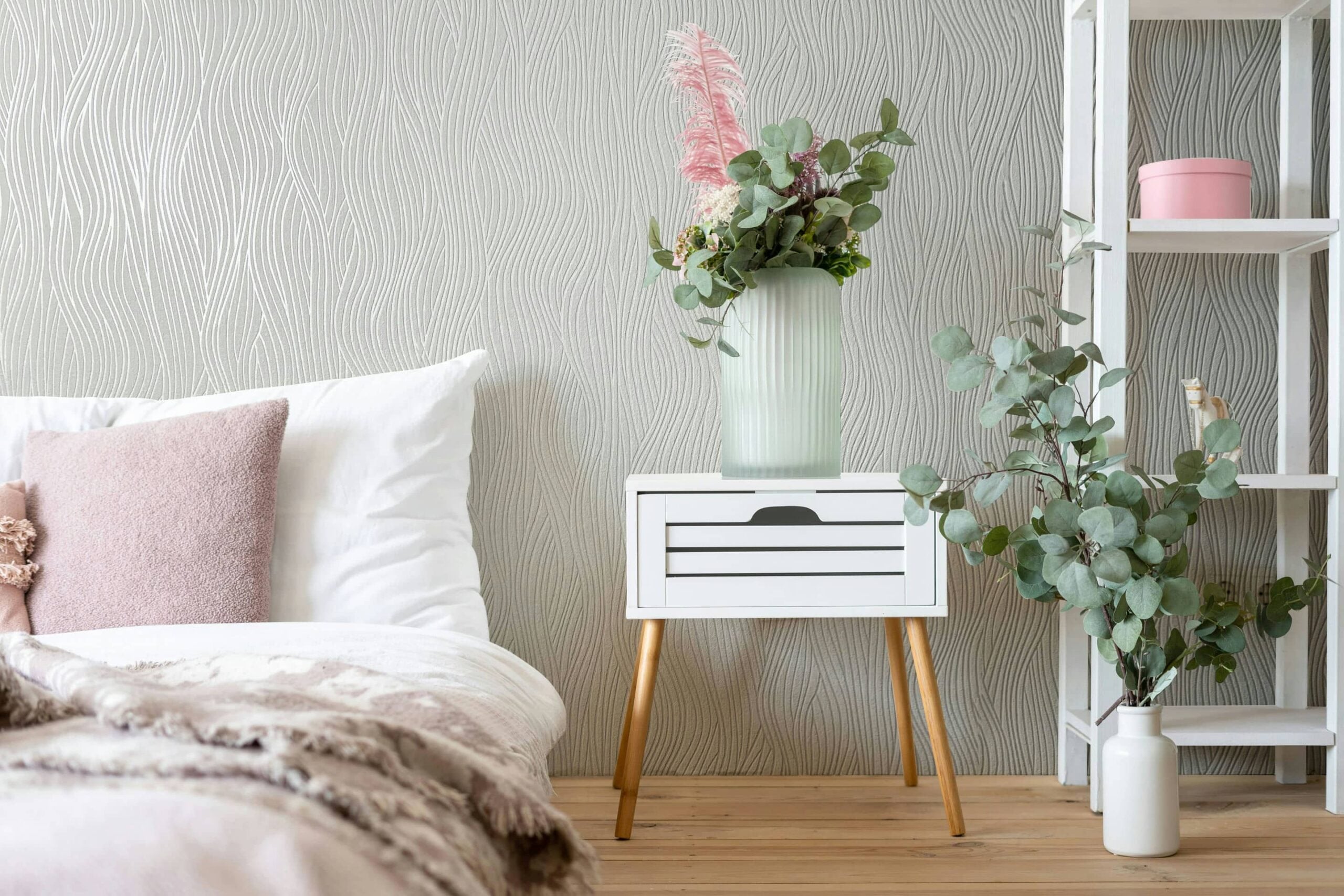 Marburg Vliestapete "Serene Stripes" Streifen moderne Tapete für Wohnzimmer Schlafzimmer Küche
