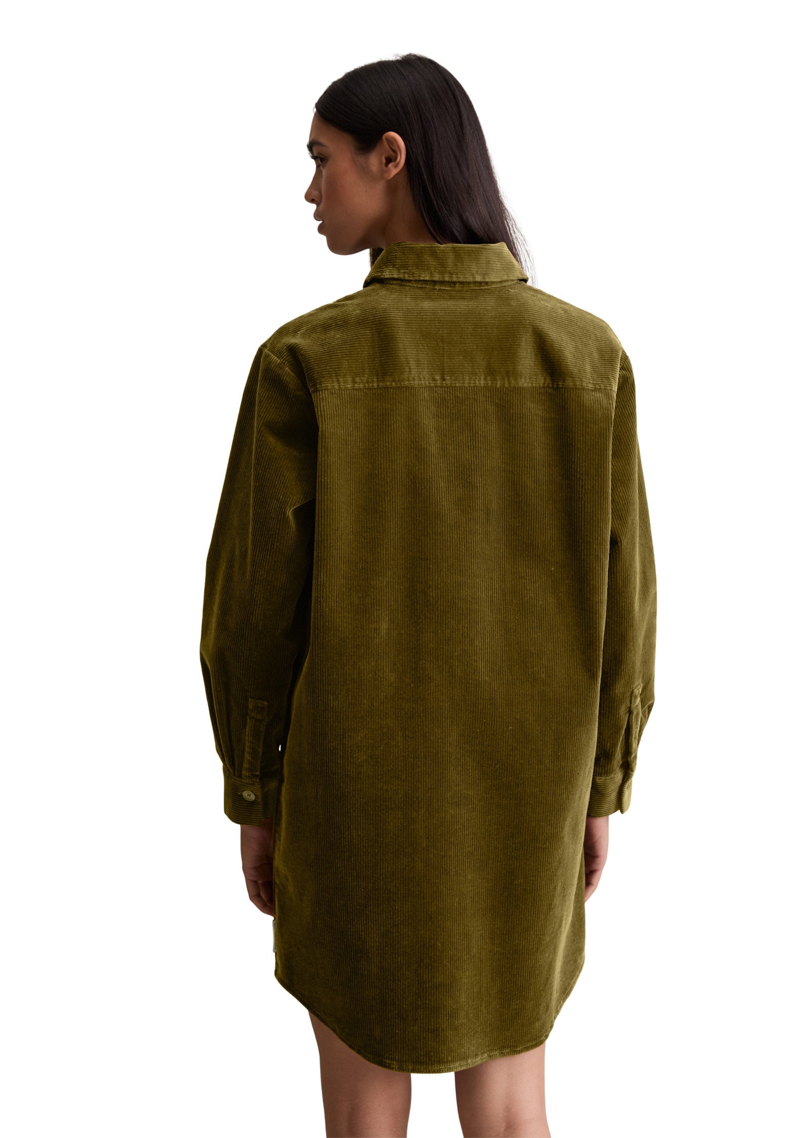 Marc O'Polo DENIM Hemdblusenkleid »aus Organic Cotton Stretch«
