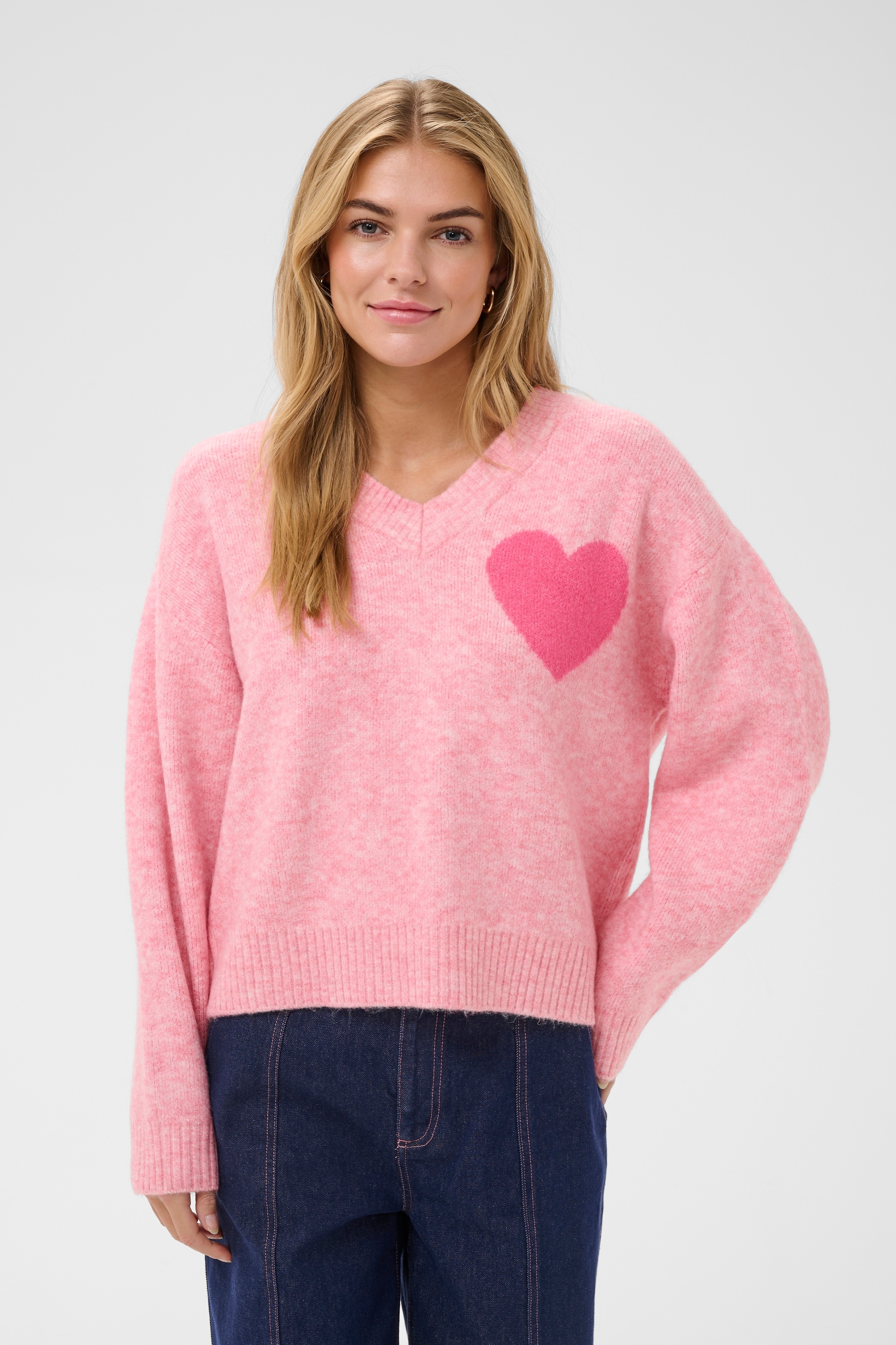 Saint Tropez Strickpullover "PariaSZ V-Neck Pullover" günstig online kaufen