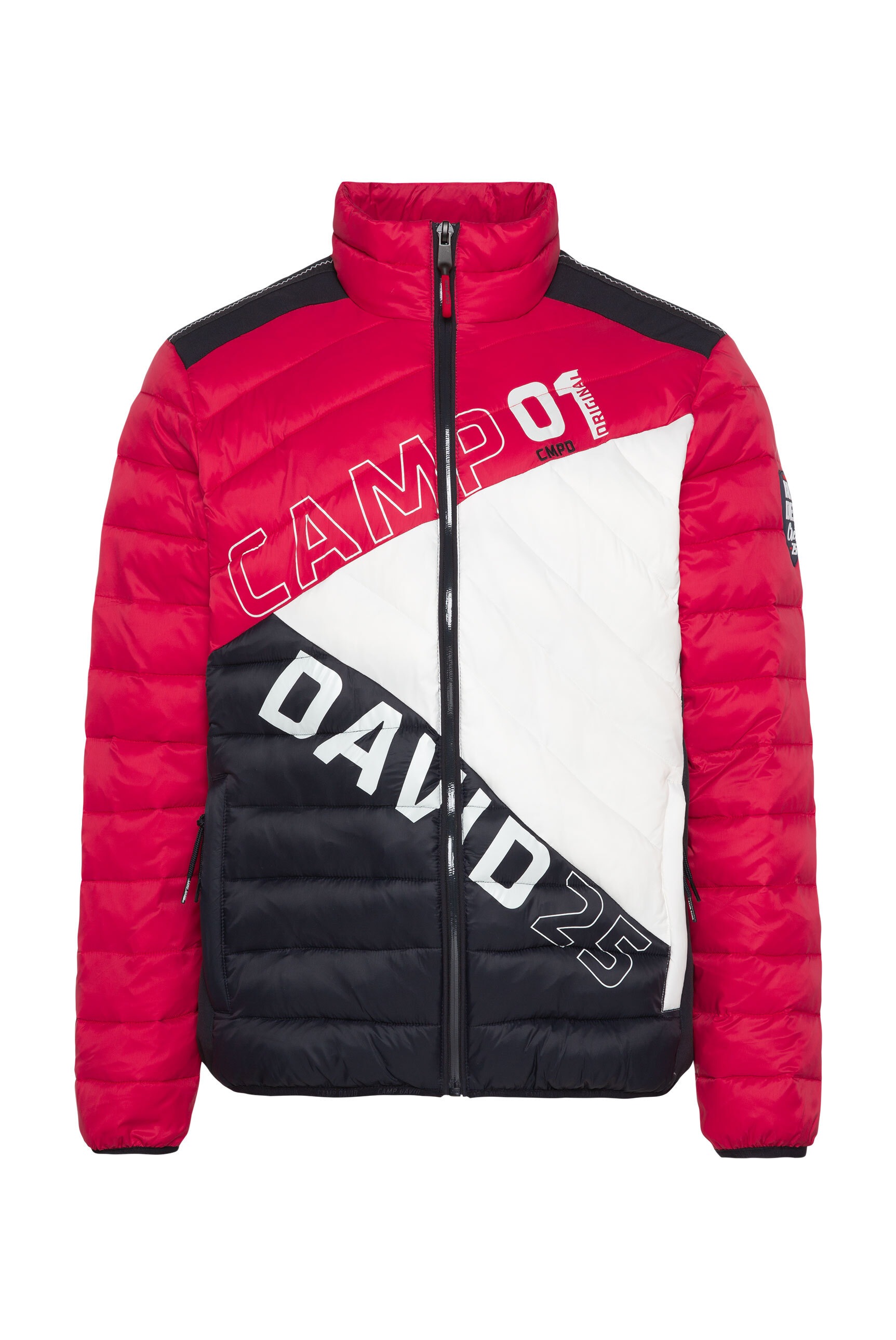 CAMP DAVID Winterjacke, ohne Kapuze, mit Elastikbündchen