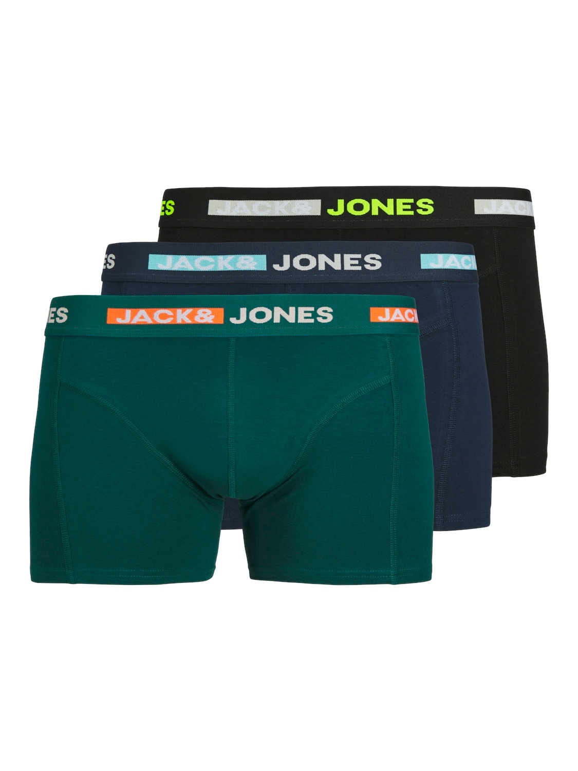 Trunk »JACSCOTT SOLID TRUNKS 3 PACK SN JNR«, (Packung, 3 St.)