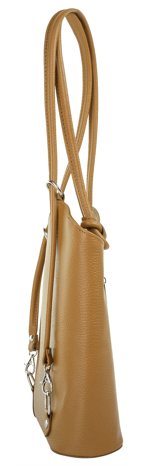 Cluty Cityrucksack, echt Leder, Made in Italy
