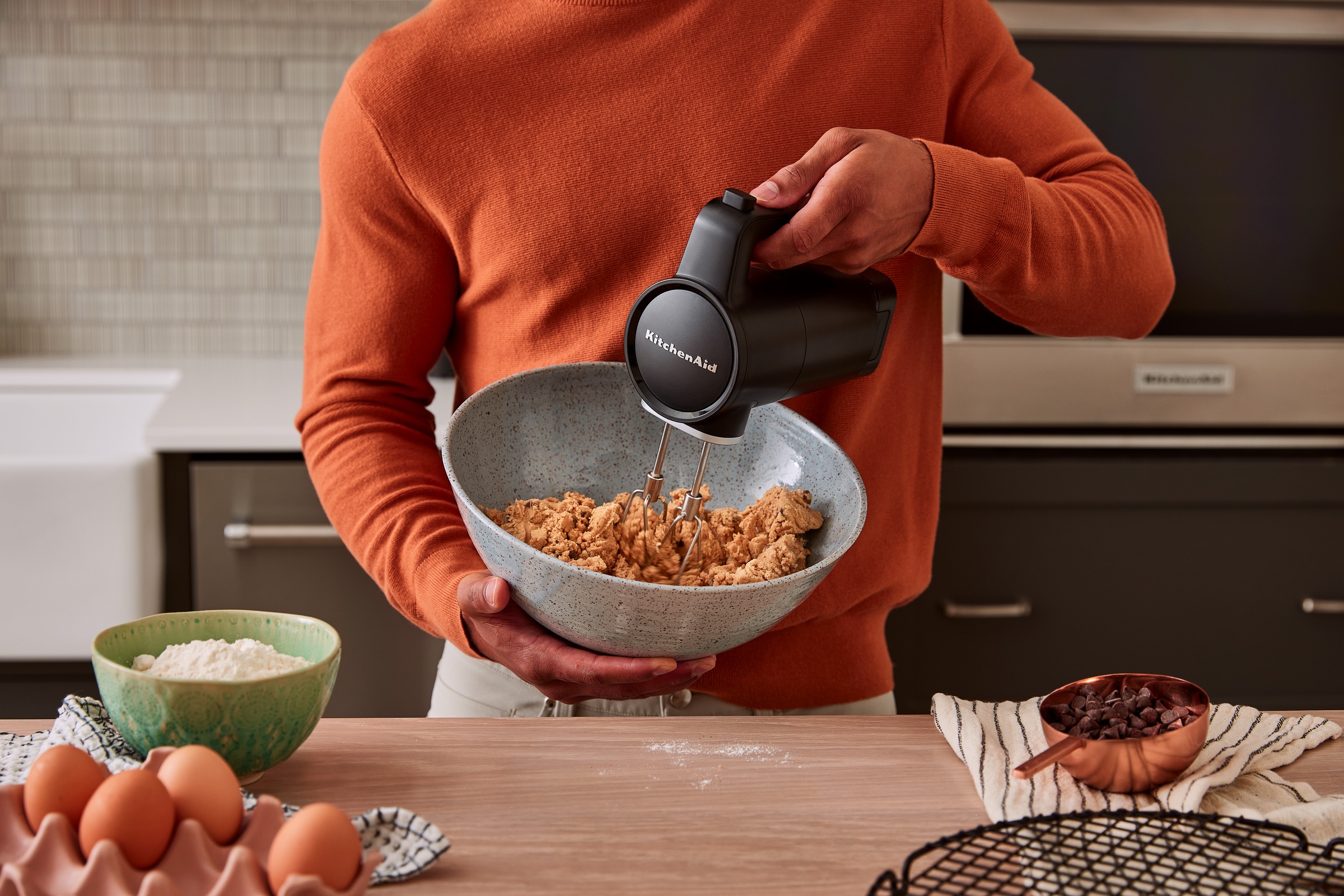 KitchenAid Handmixer »5KHMR762BM«, mit Akku