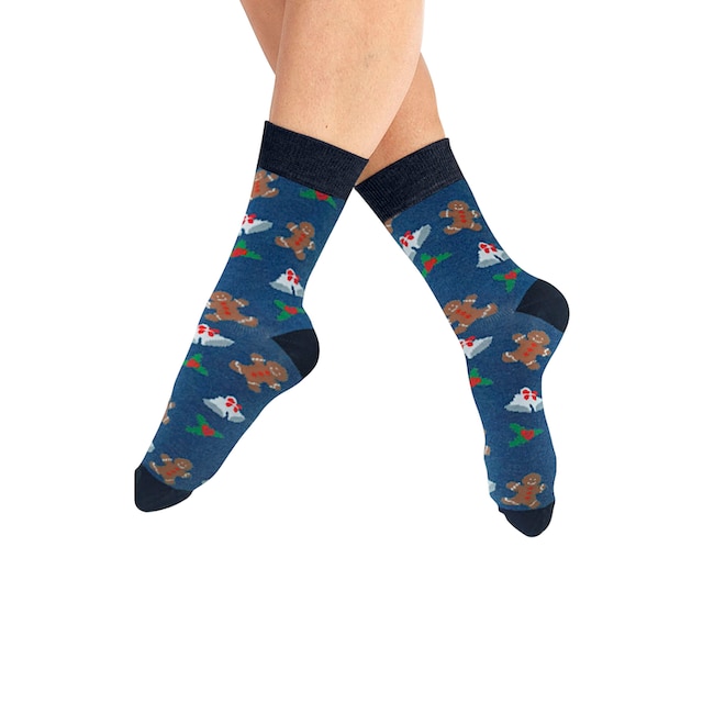 Sympatico Socken mit Weihnachtsmotiven online kaufen | BAUR